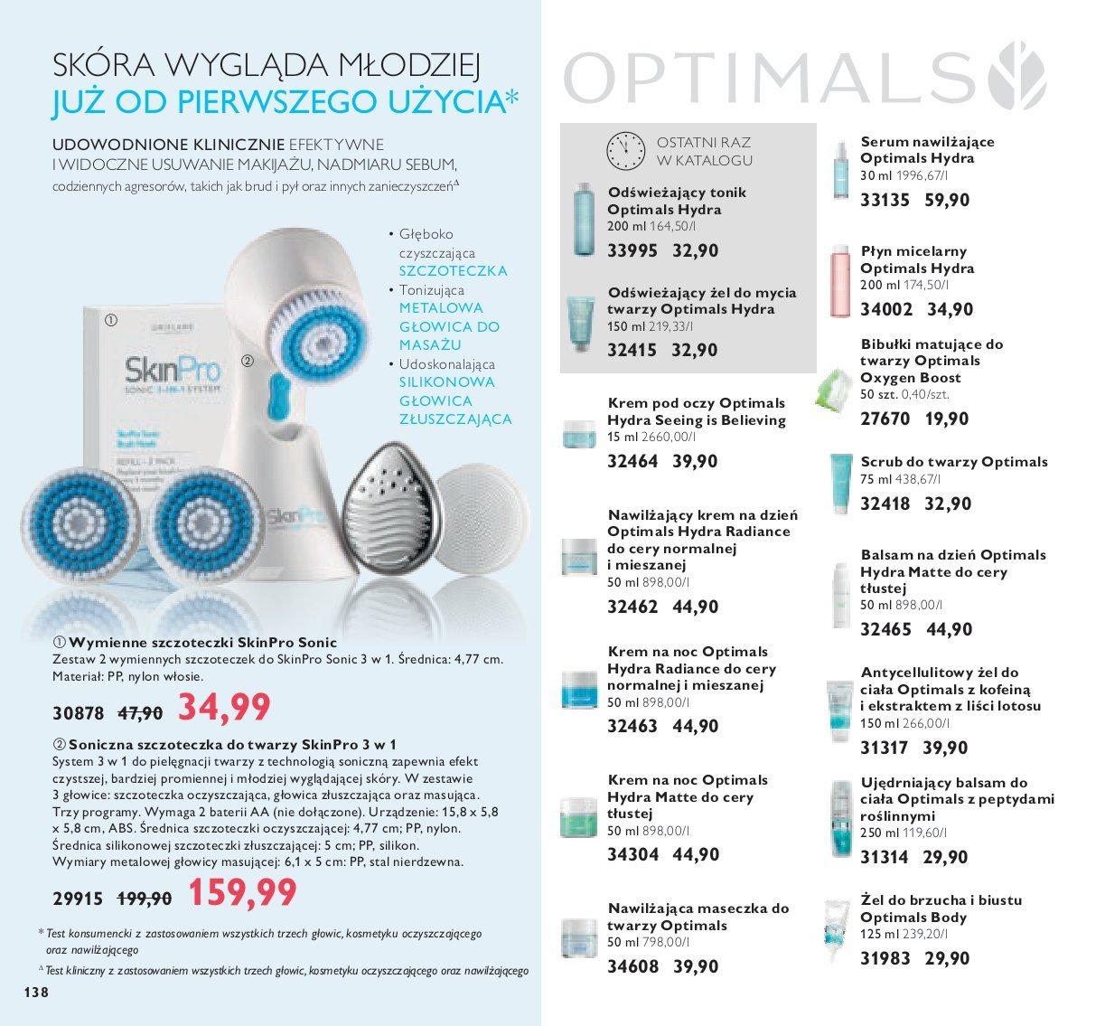 Gazetka promocyjna Oriflame str. 137