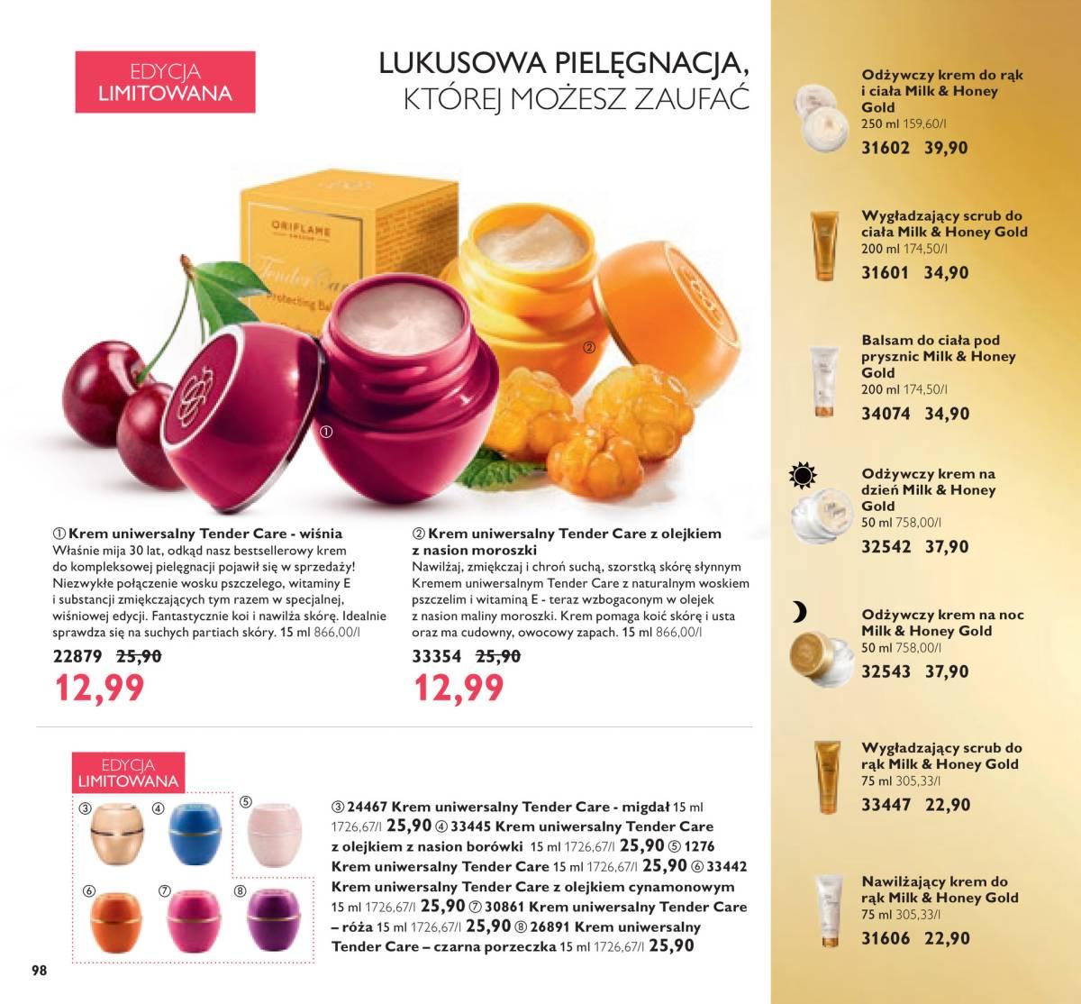 Gazetka promocyjna Oriflame str. 98