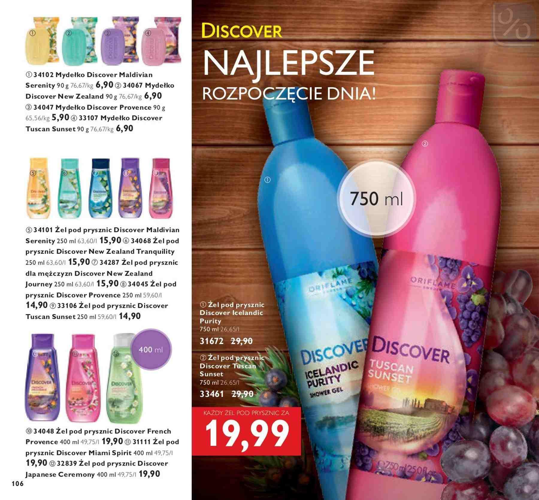 Gazetka promocyjna Oriflame str. 106