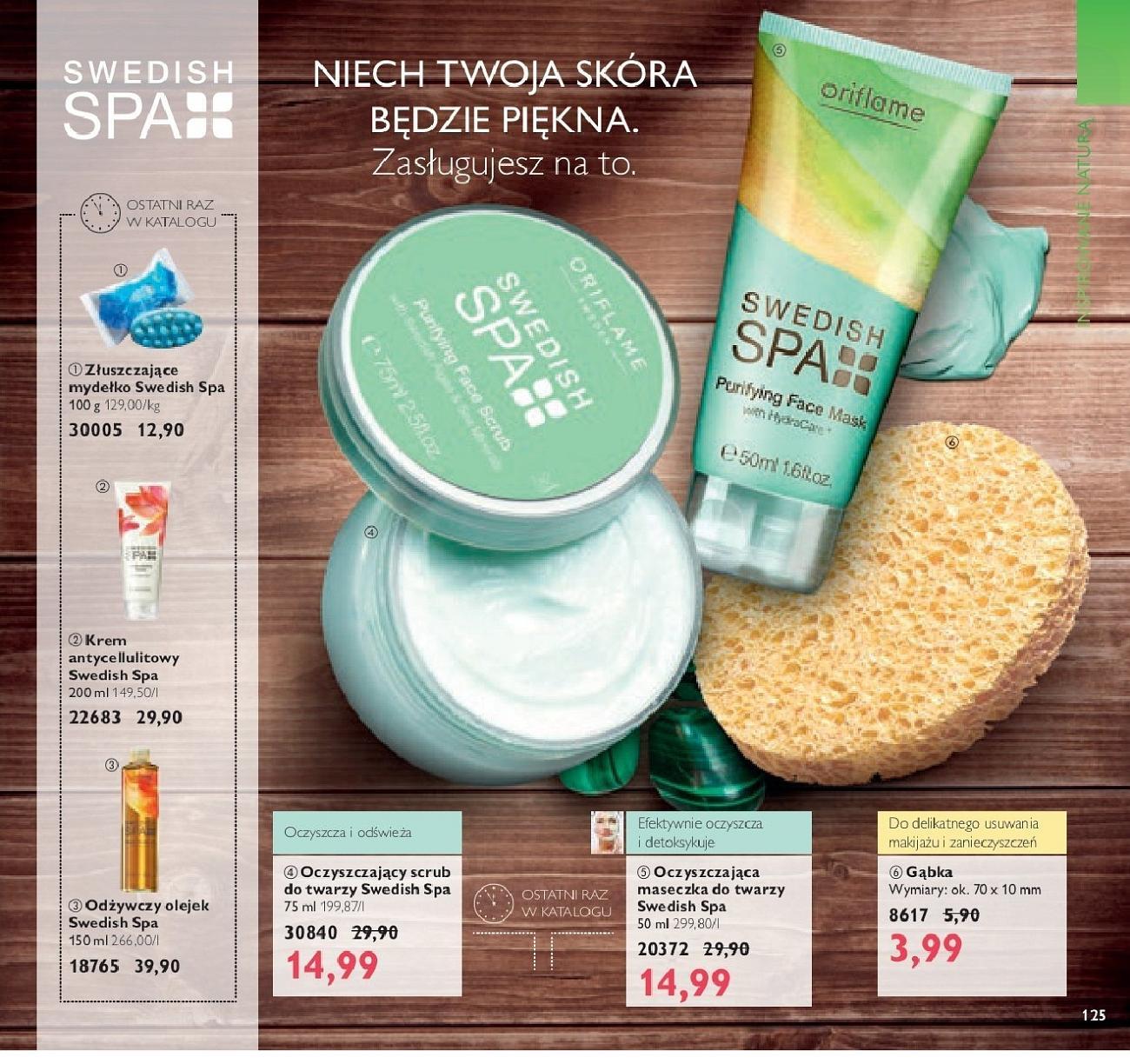Gazetka promocyjna Oriflame str. 125
