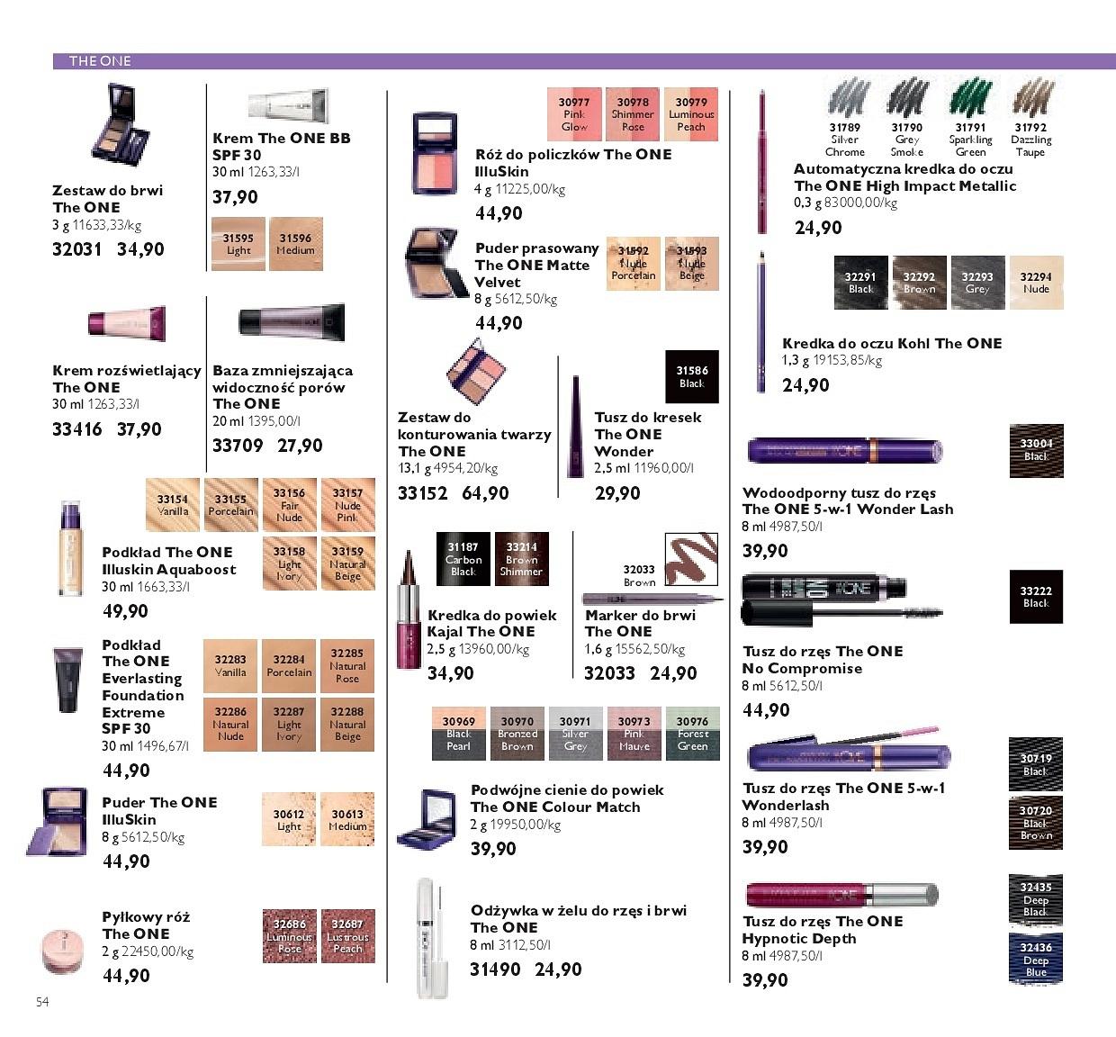 Gazetka promocyjna Oriflame str. 54