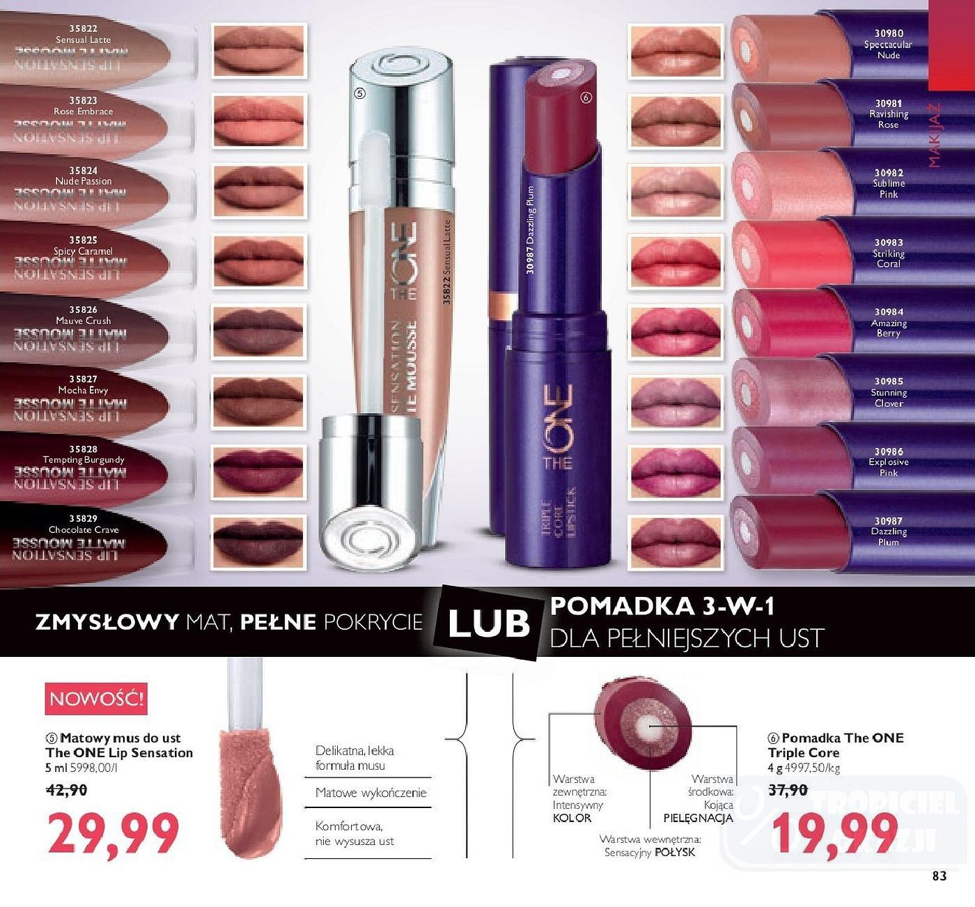 Gazetka promocyjna Oriflame str. 83