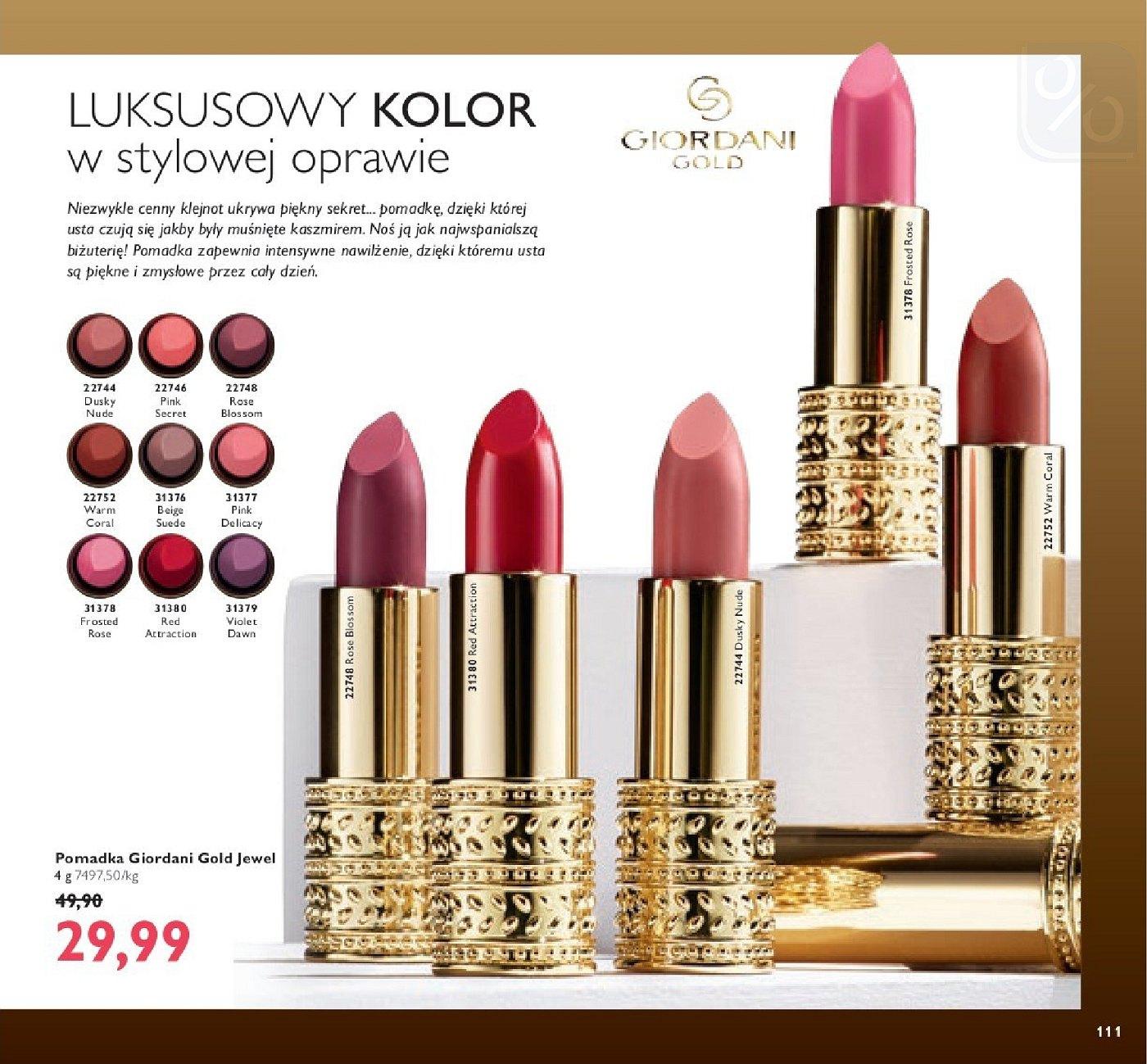 Gazetka promocyjna Oriflame str. 111