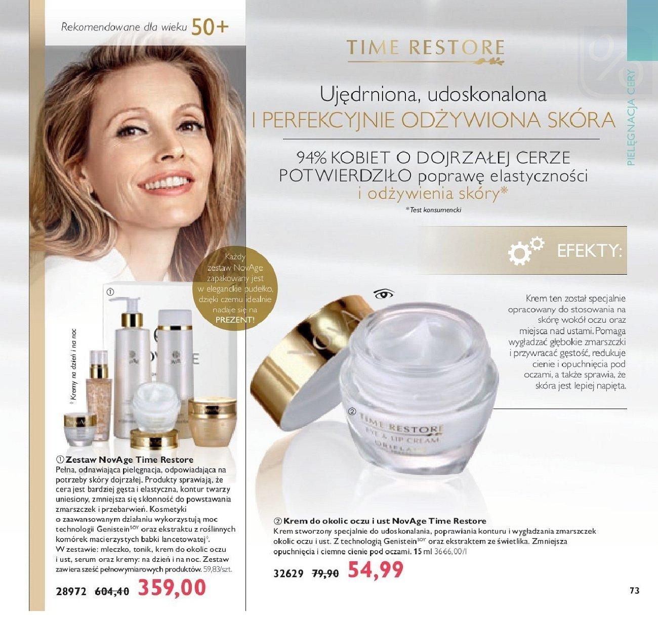 Gazetka promocyjna Oriflame str. 73