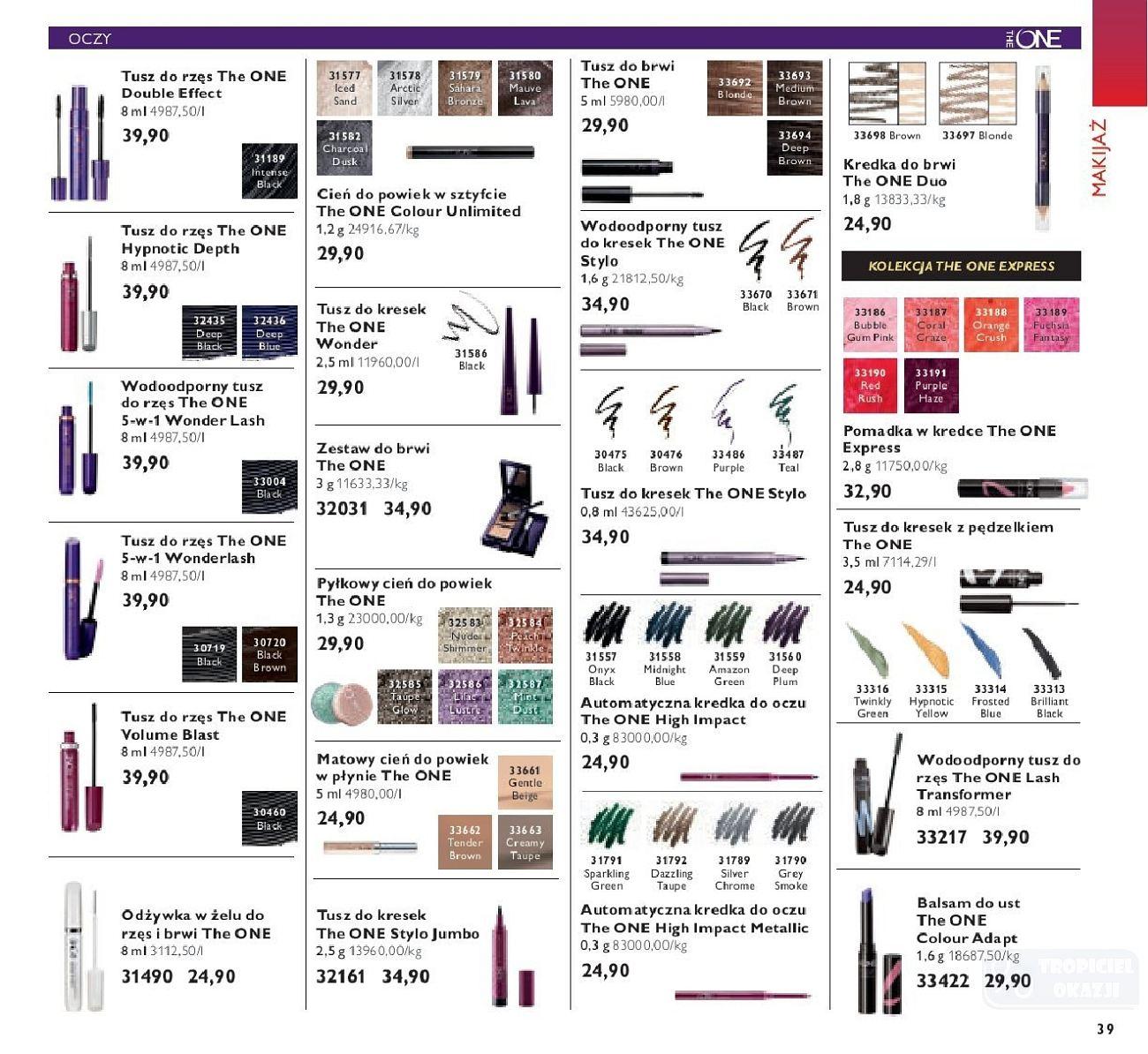 Gazetka promocyjna Oriflame str. 39