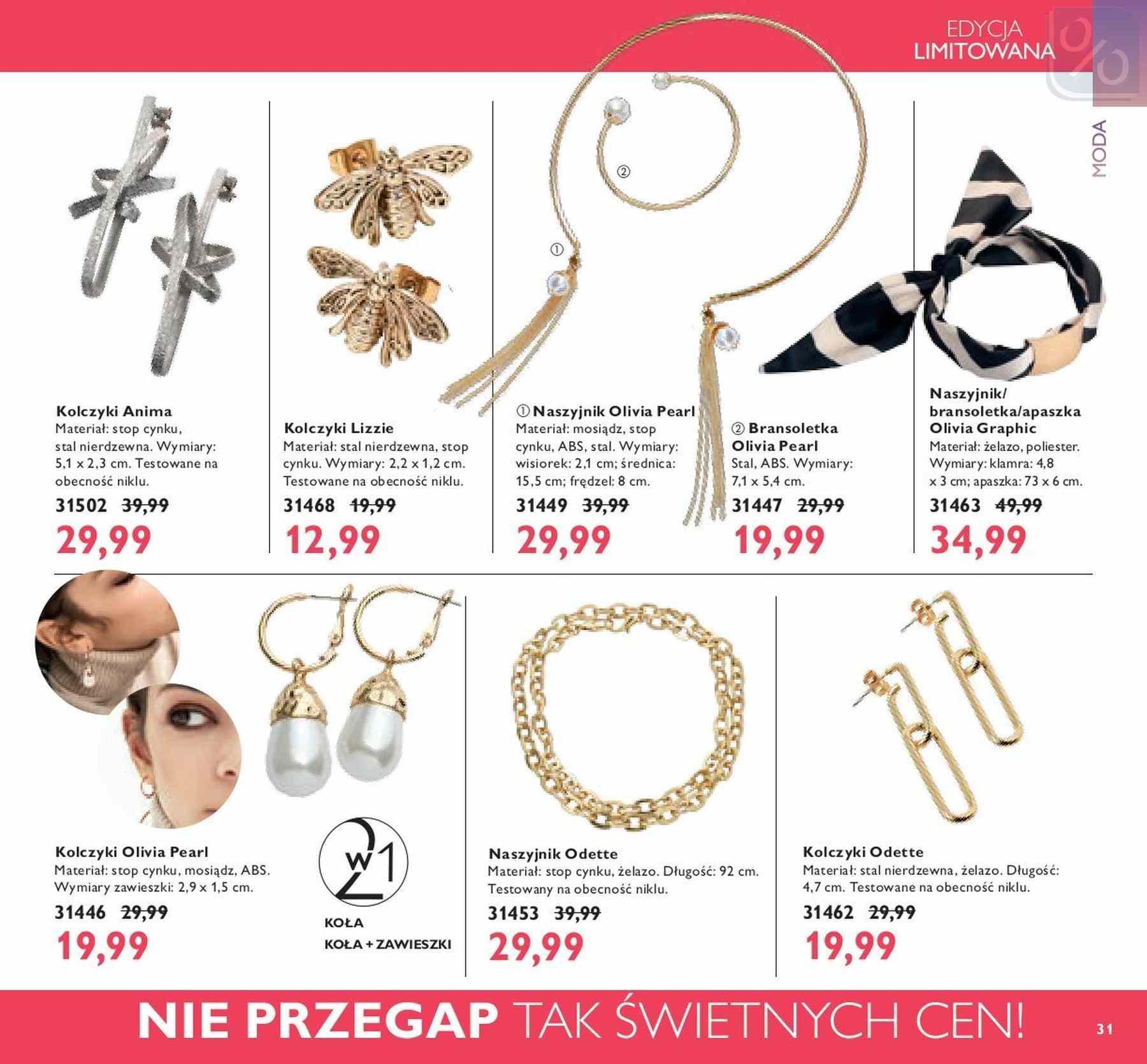 Gazetka promocyjna Oriflame str. 31