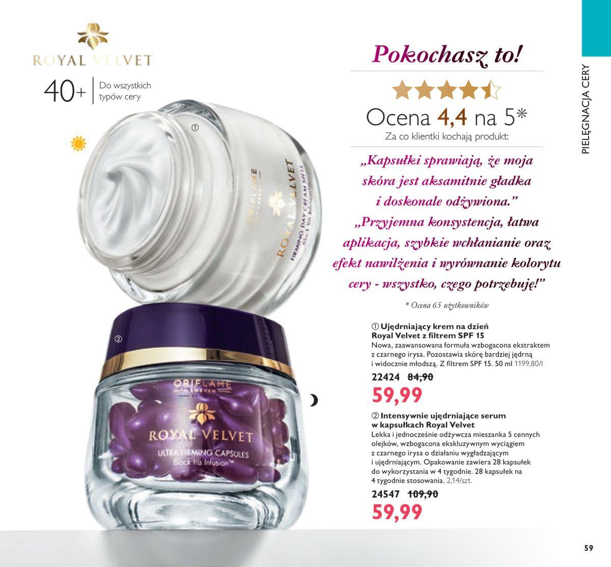 Gazetka promocyjna Oriflame str. 59