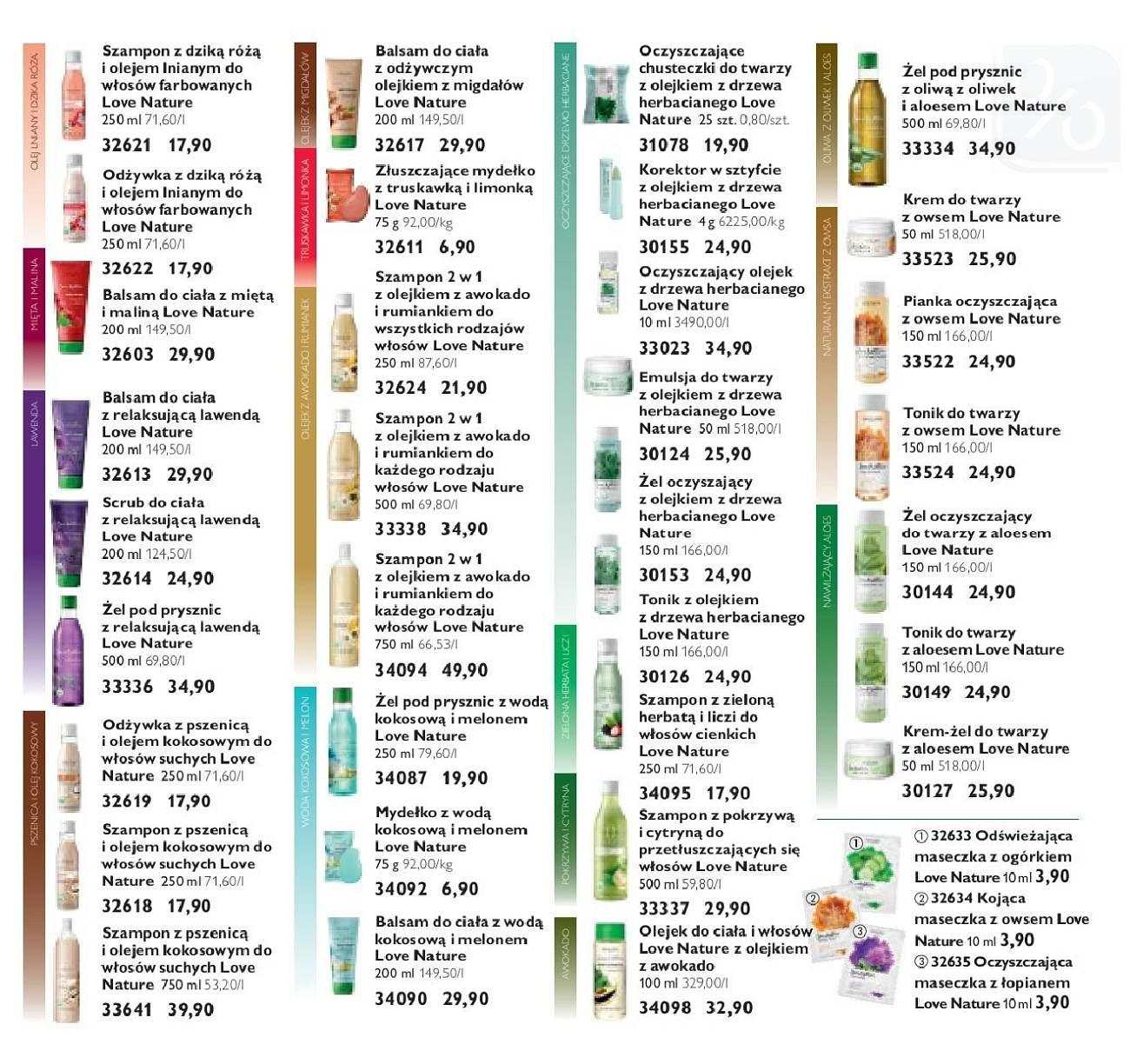 Gazetka promocyjna Oriflame str. 124