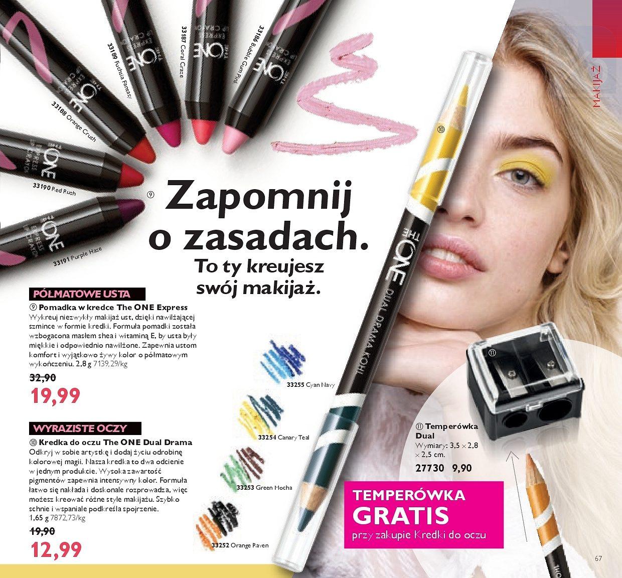Gazetka promocyjna Oriflame str. 67