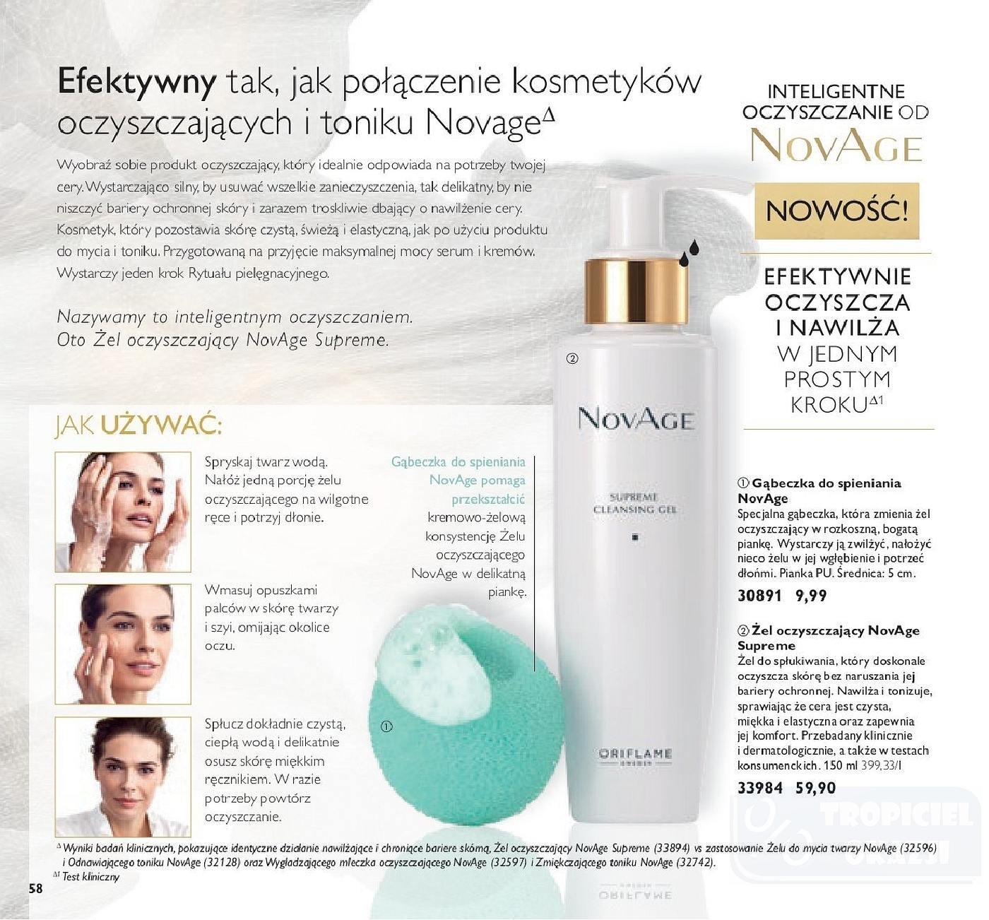 Gazetka promocyjna Oriflame str. 58