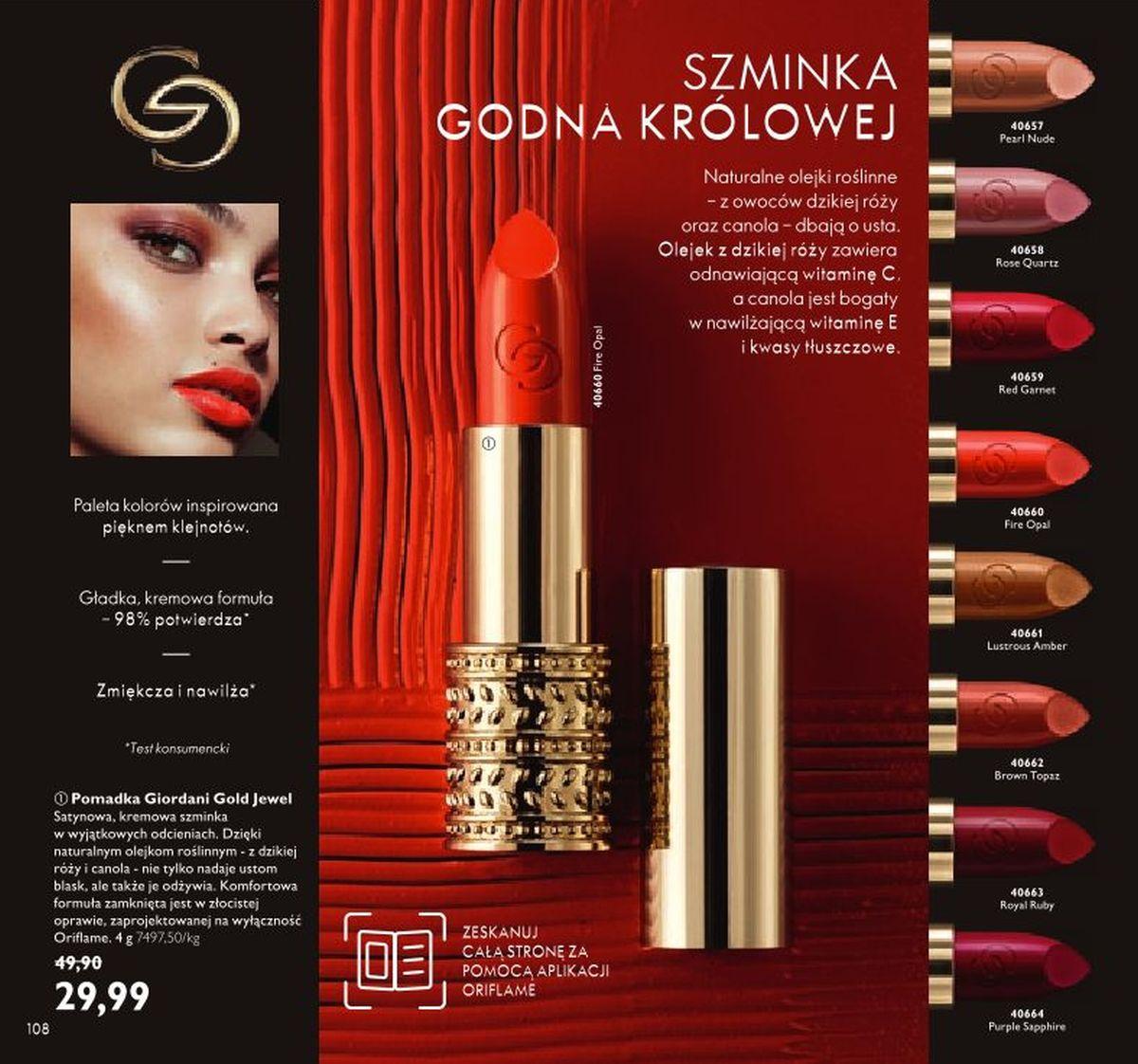 Gazetka promocyjna Oriflame str. 107