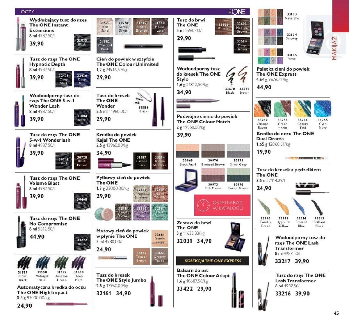 Gazetka promocyjna Oriflame str. 45