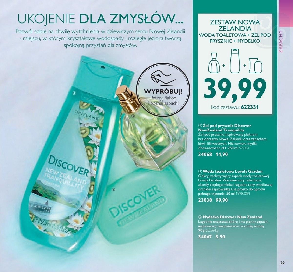 Gazetka promocyjna Oriflame str. 29