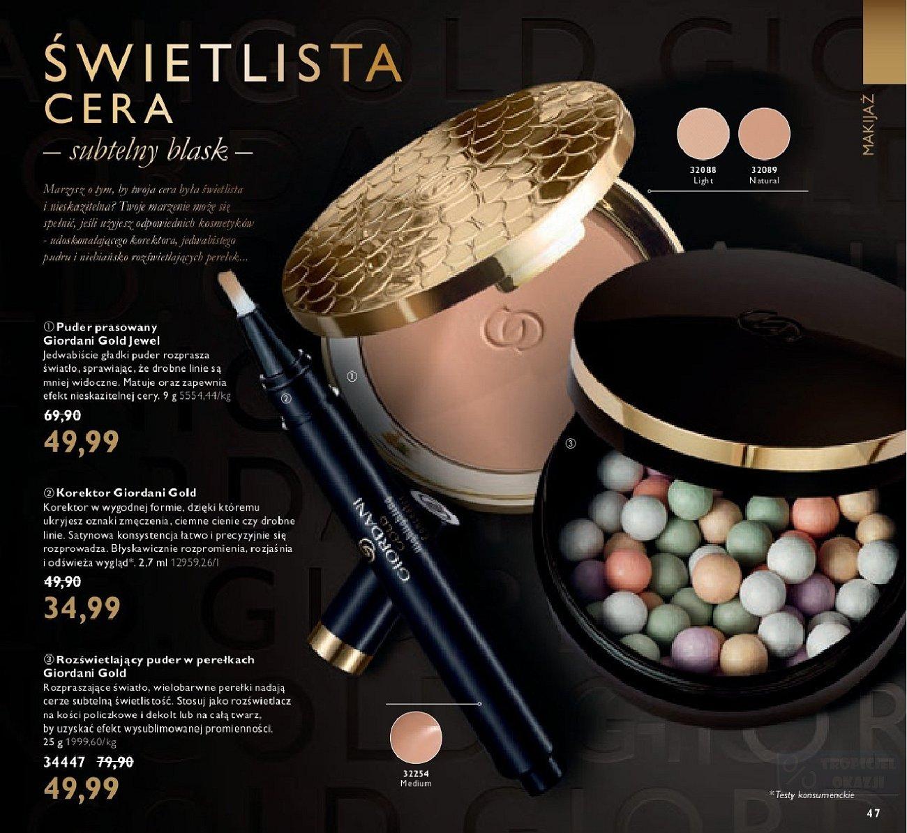 Gazetka promocyjna Oriflame str. 47