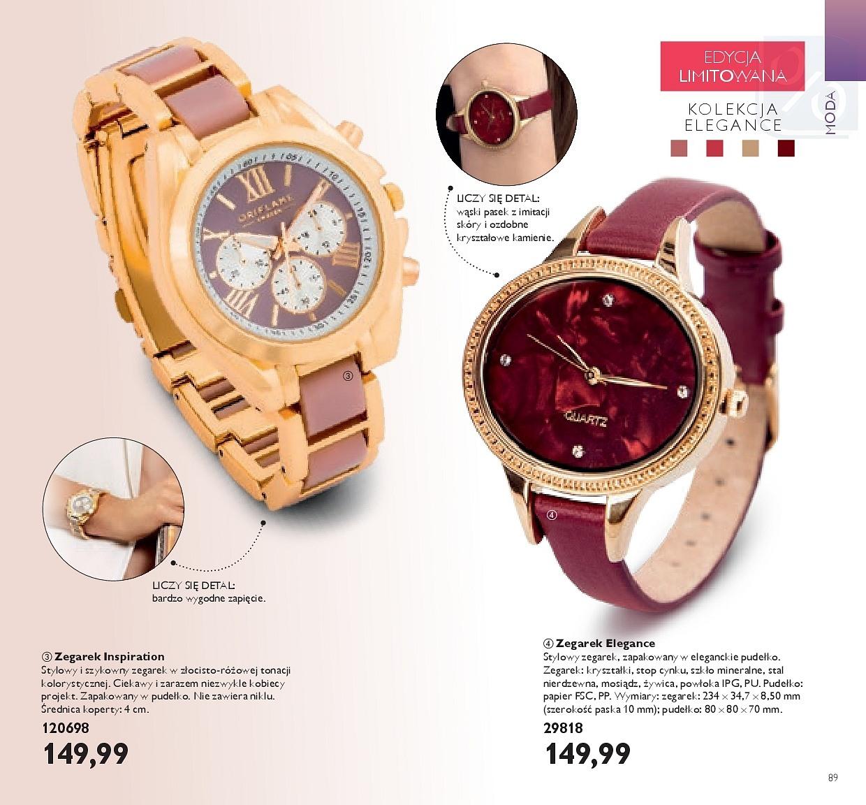 Gazetka promocyjna Oriflame str. 89