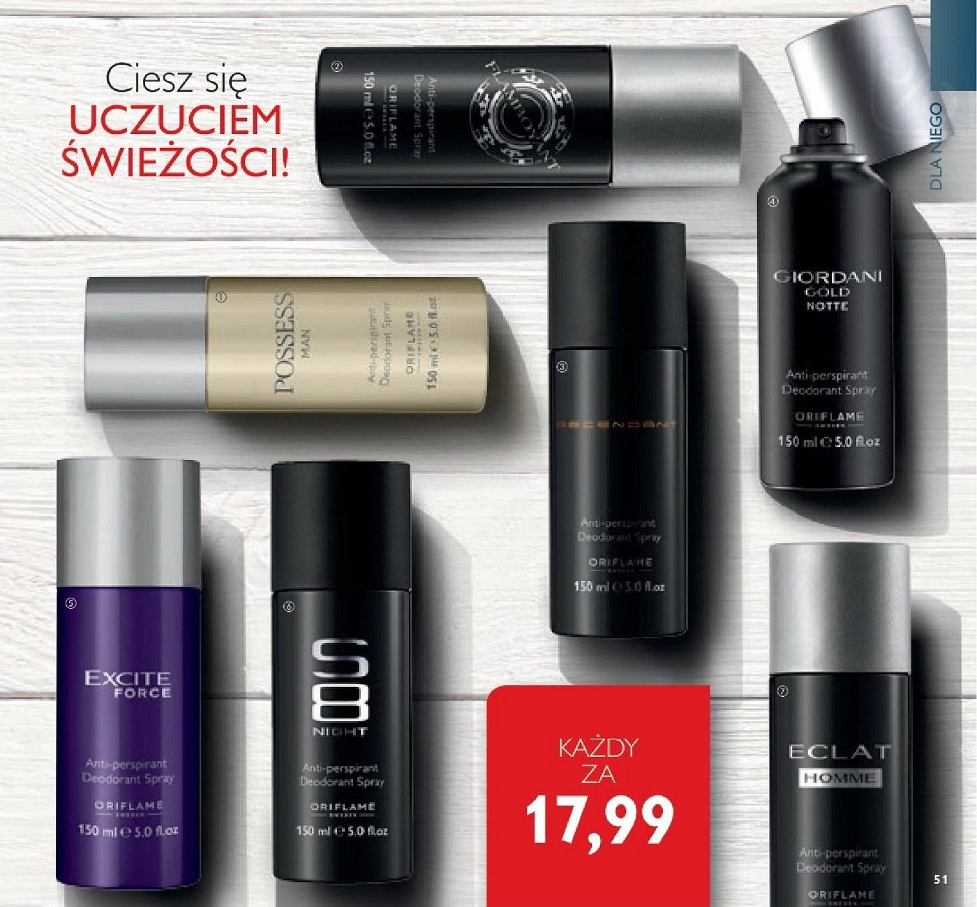 Gazetka promocyjna Oriflame str. 51