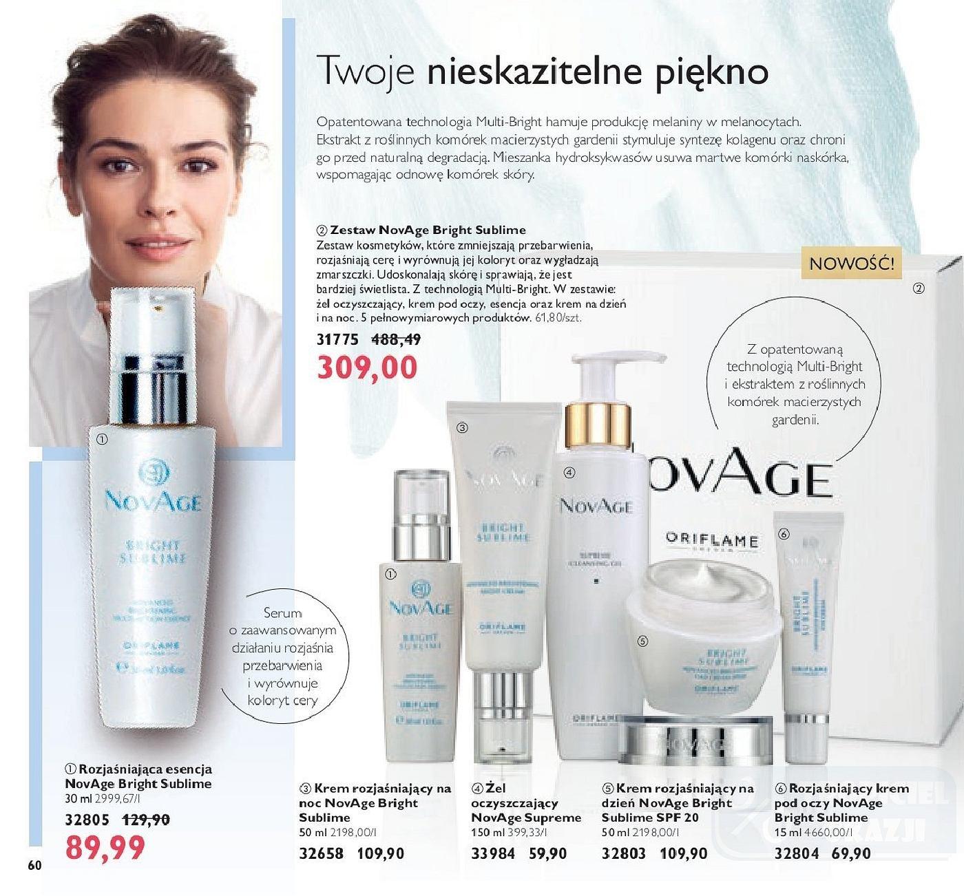 Gazetka promocyjna Oriflame str. 60