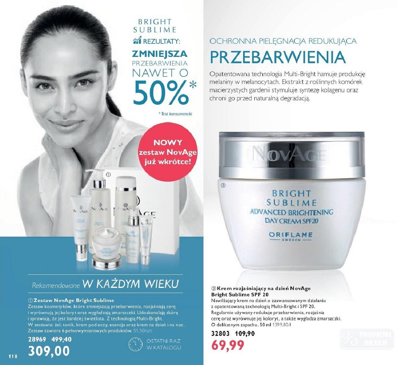 Gazetka promocyjna Oriflame str. 118