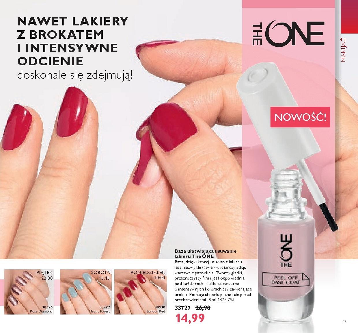 Gazetka promocyjna Oriflame str. 43