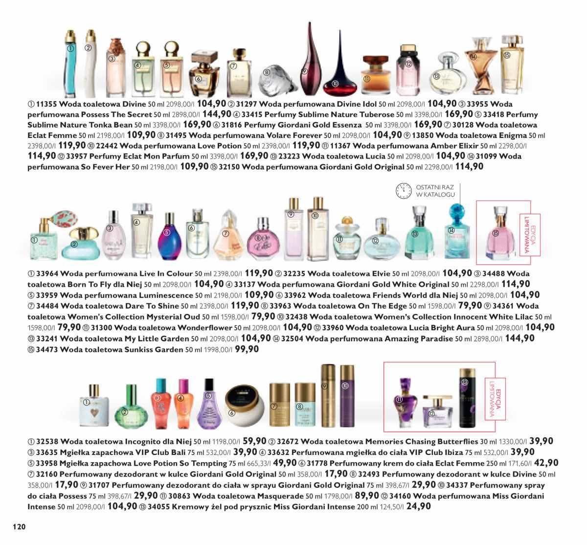 Gazetka promocyjna Oriflame str. 120