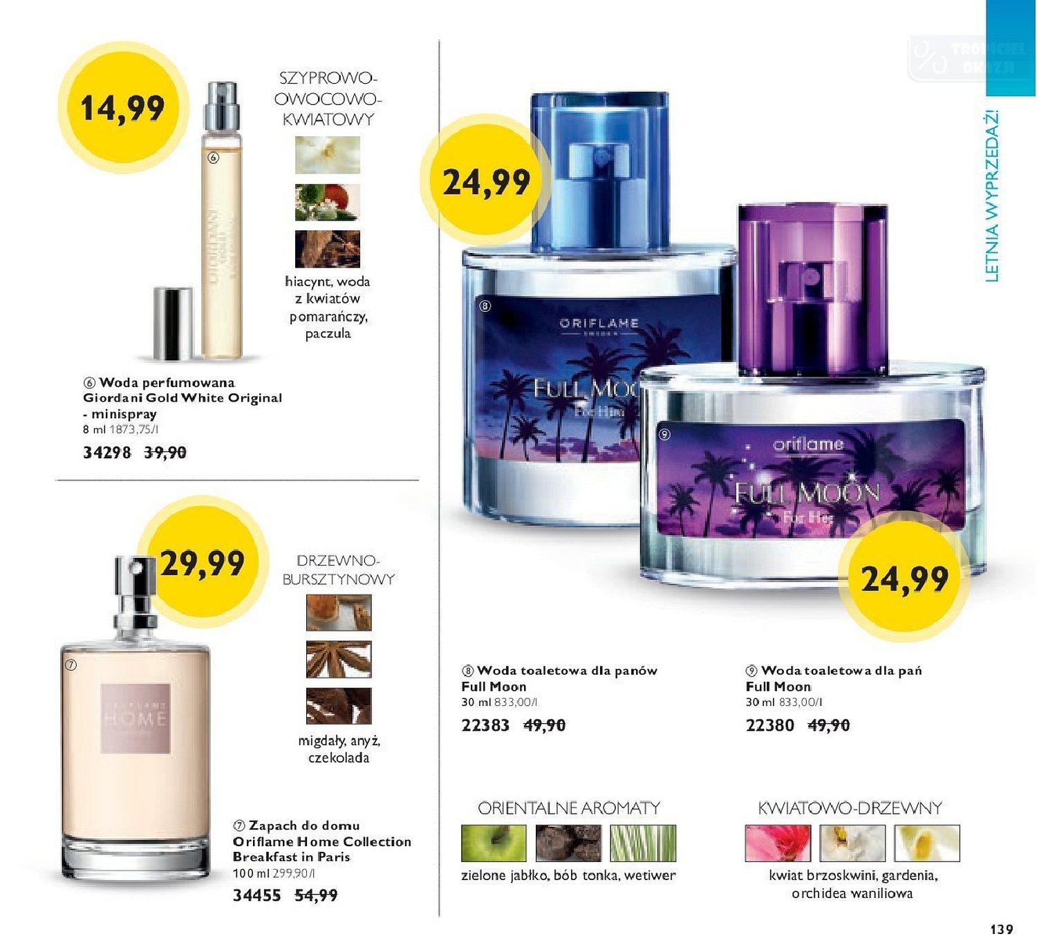 Gazetka promocyjna Oriflame str. 139