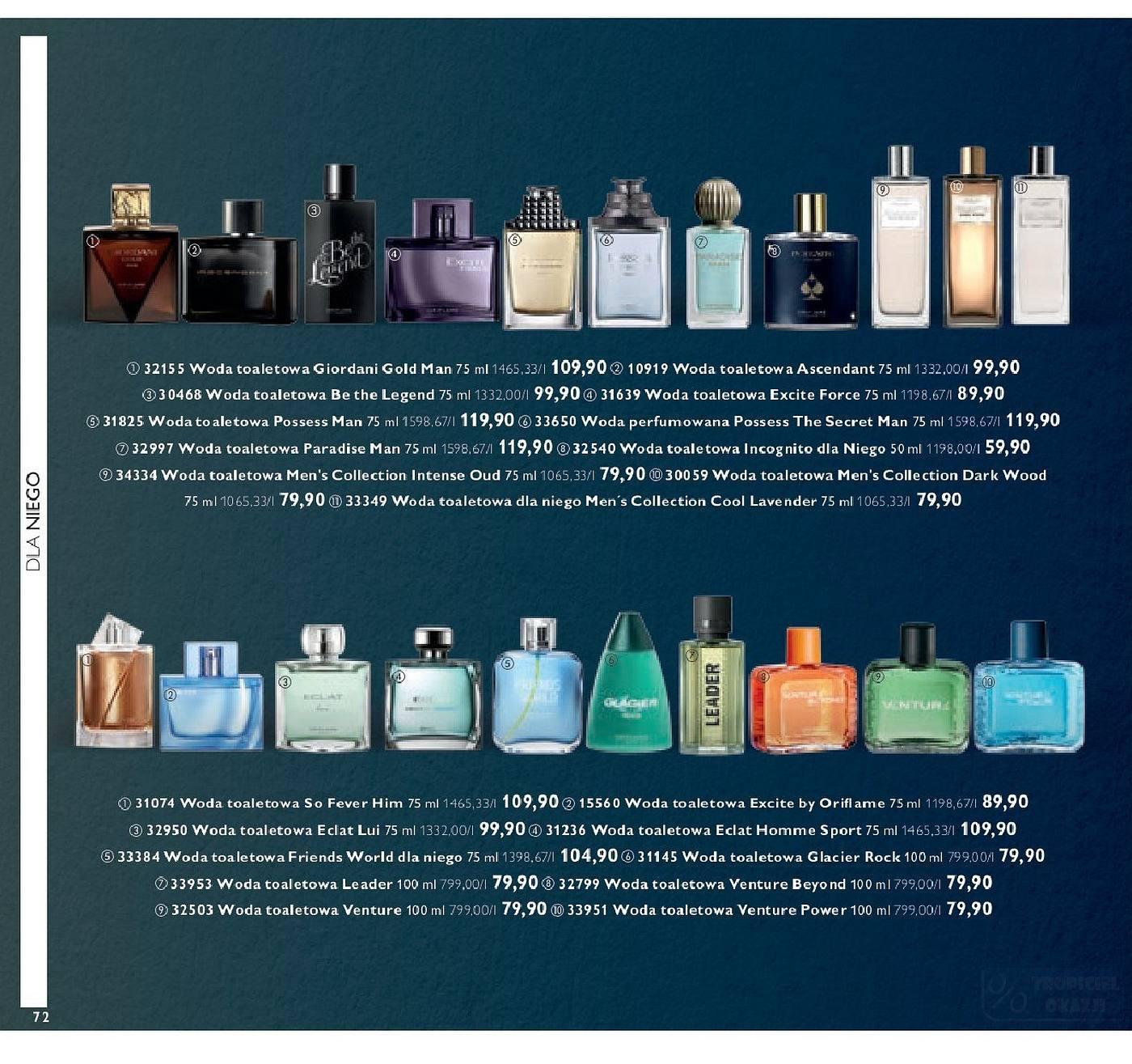 Gazetka promocyjna Oriflame str. 72