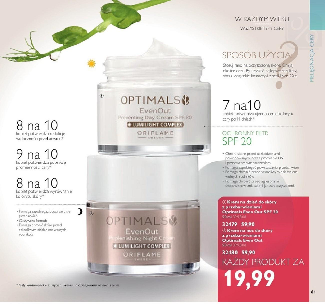 Gazetka promocyjna Oriflame str. 61