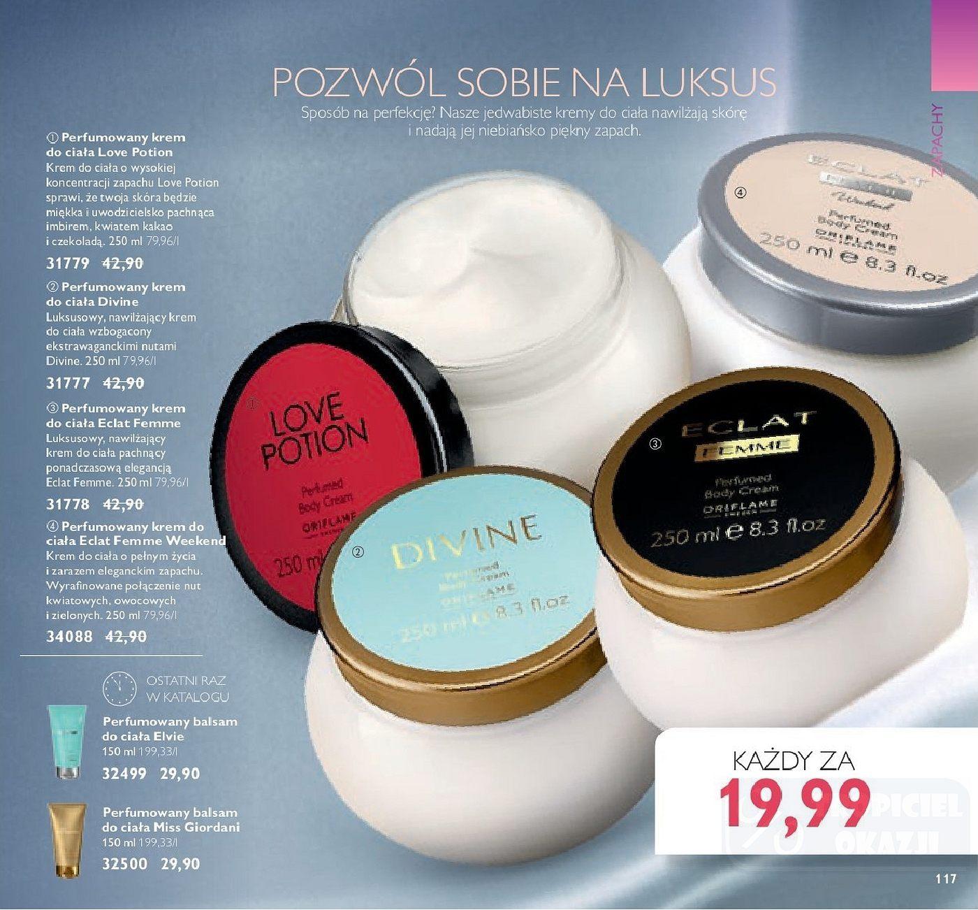 Gazetka promocyjna Oriflame str. 117