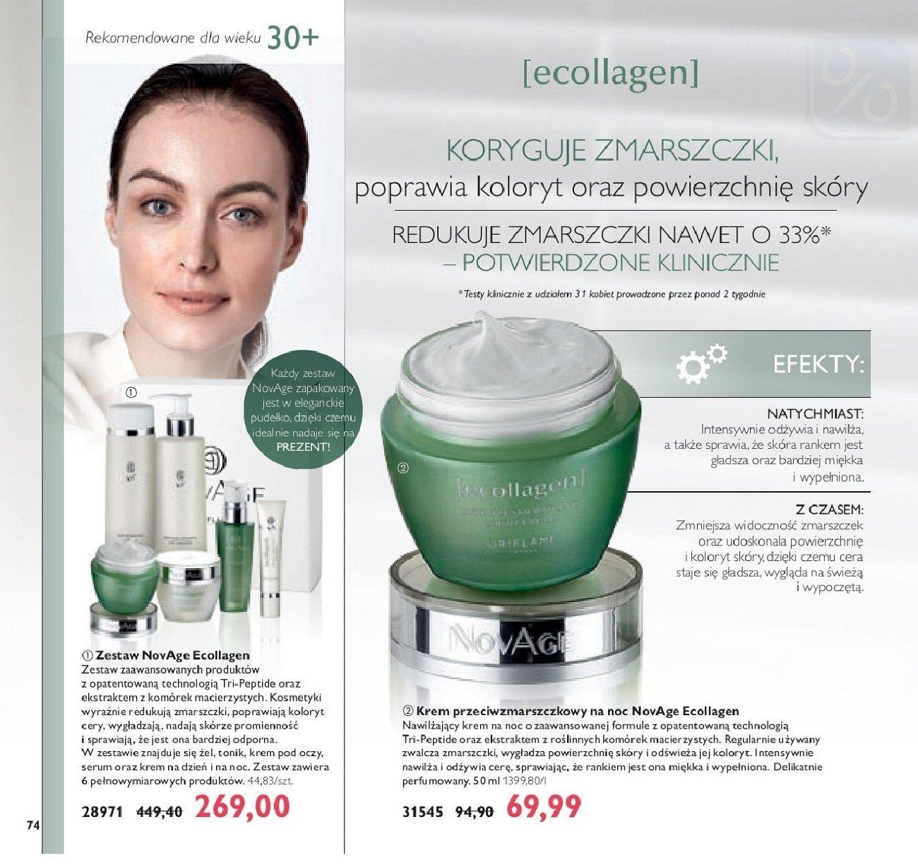 Gazetka promocyjna Oriflame str. 74