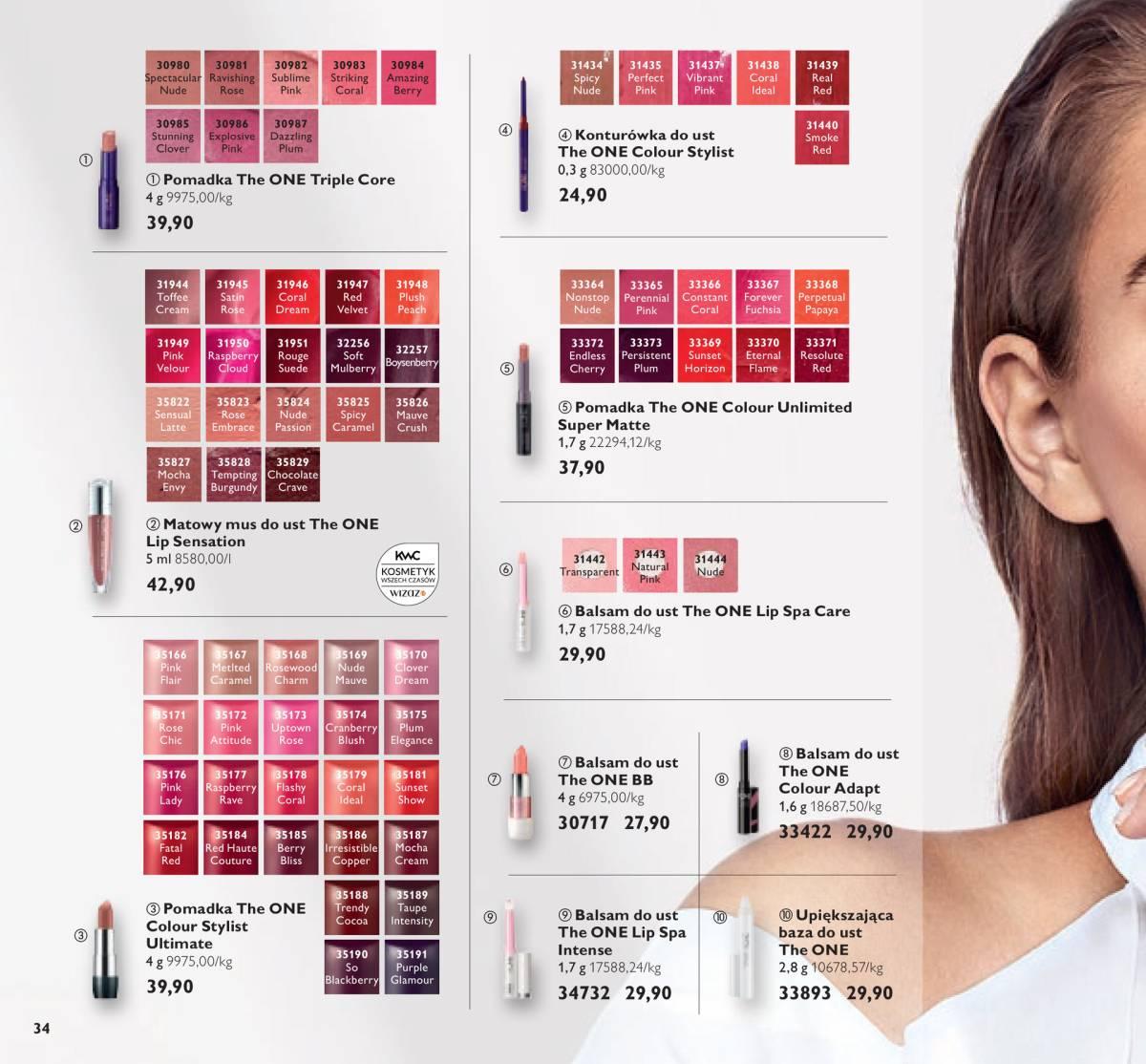 Gazetka promocyjna Oriflame str. 34
