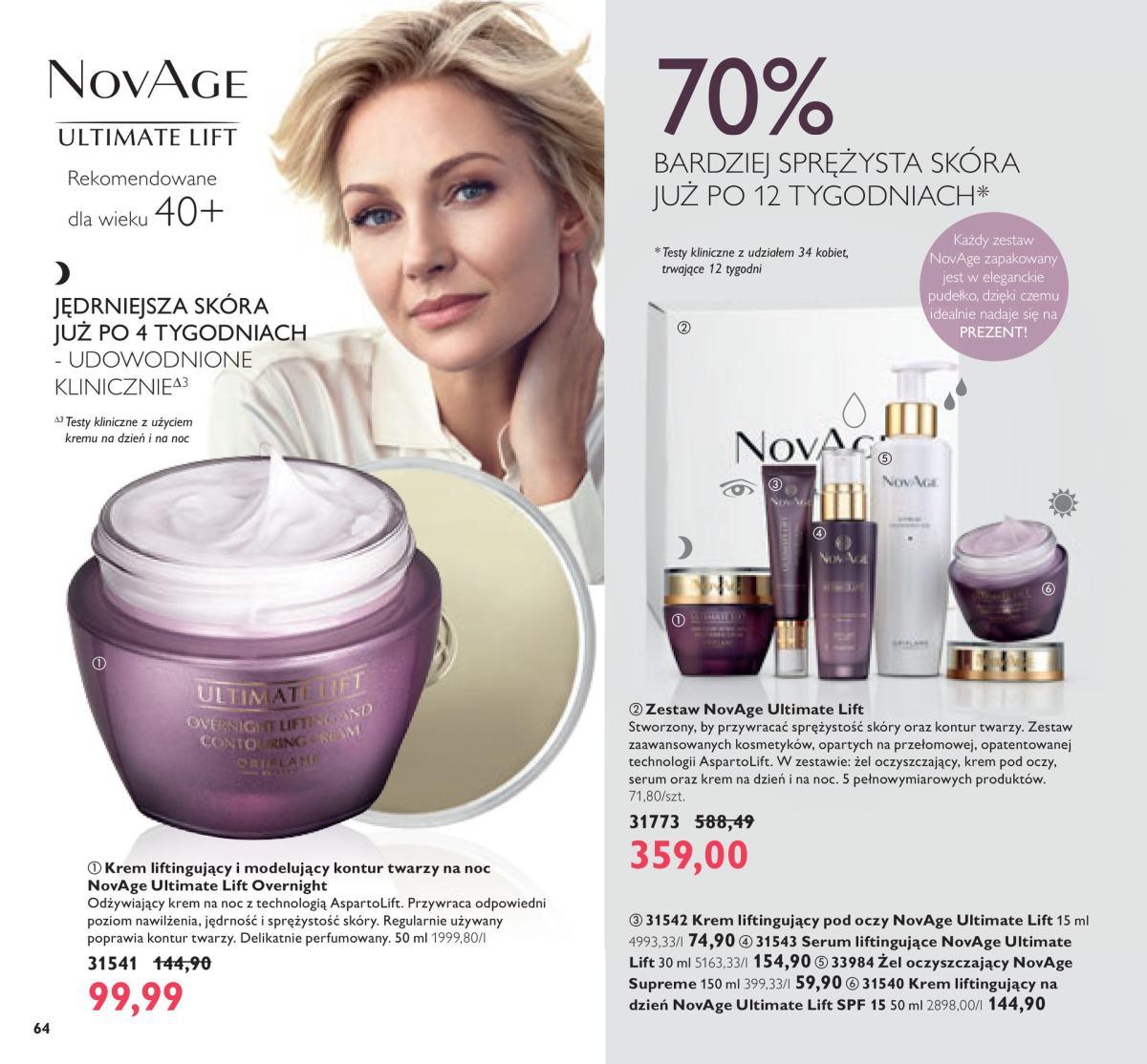 Gazetka promocyjna Oriflame str. 64
