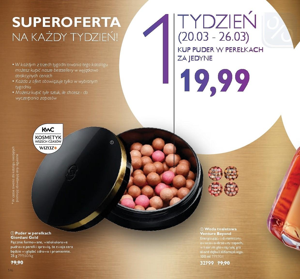 Gazetka promocyjna Oriflame str. 146