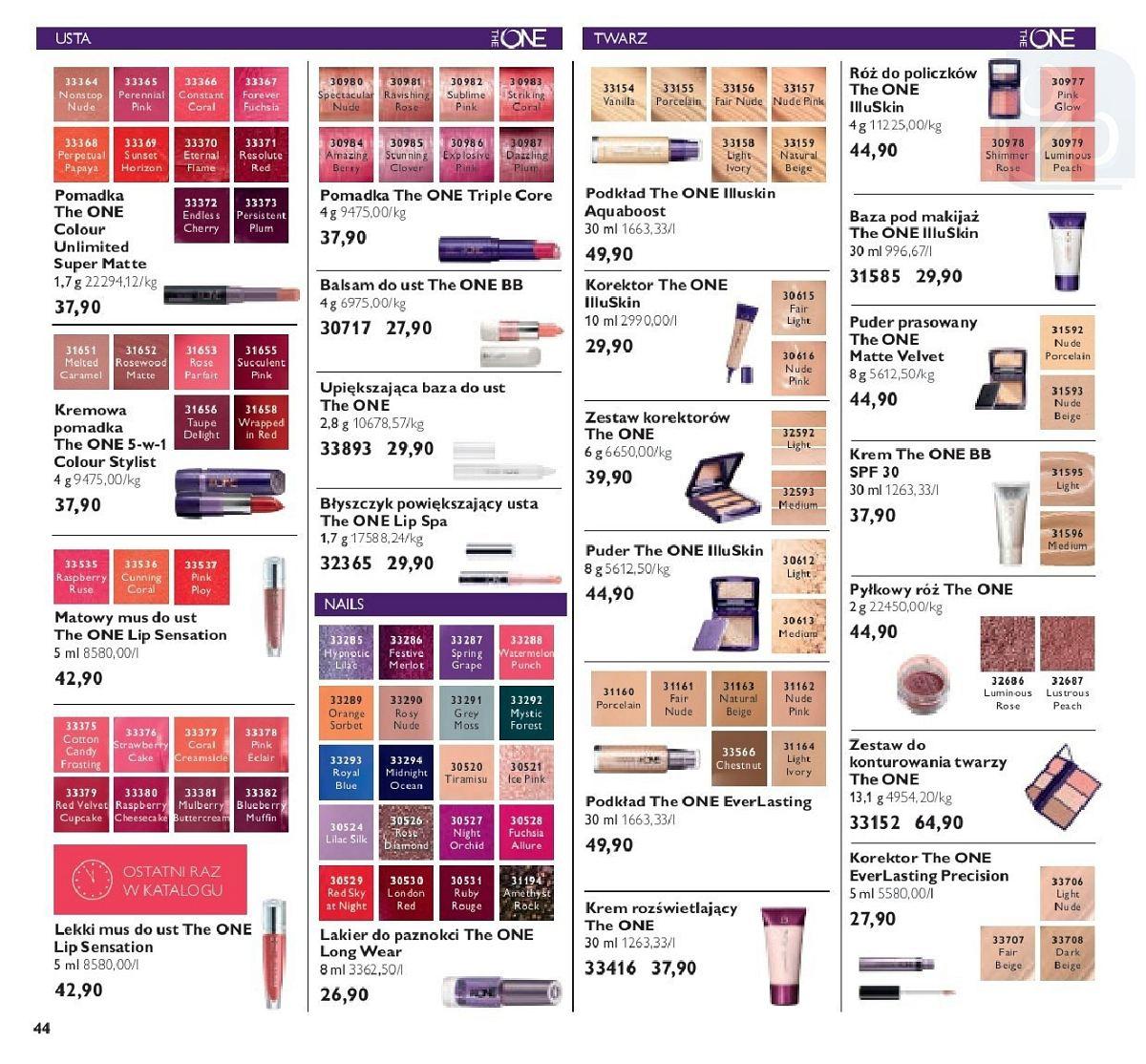 Gazetka promocyjna Oriflame str. 44