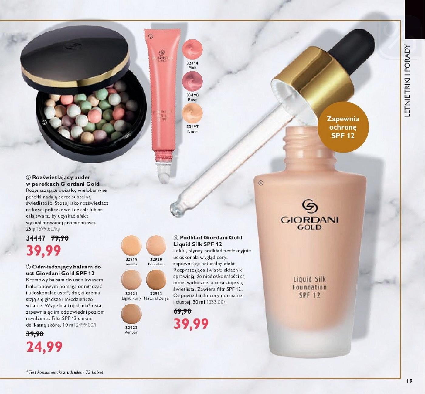 Gazetka promocyjna Oriflame str. 19
