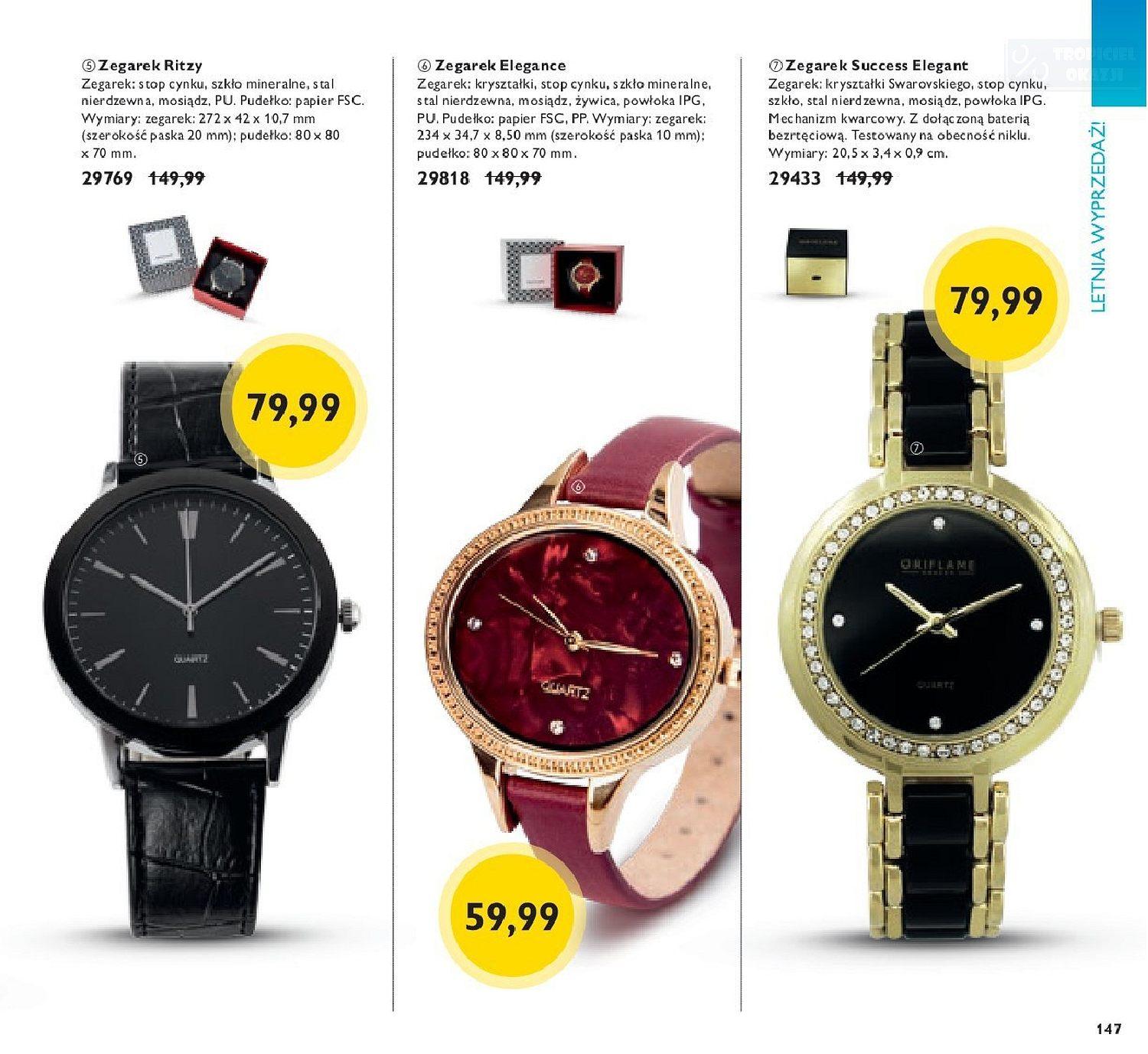 Gazetka promocyjna Oriflame str. 147