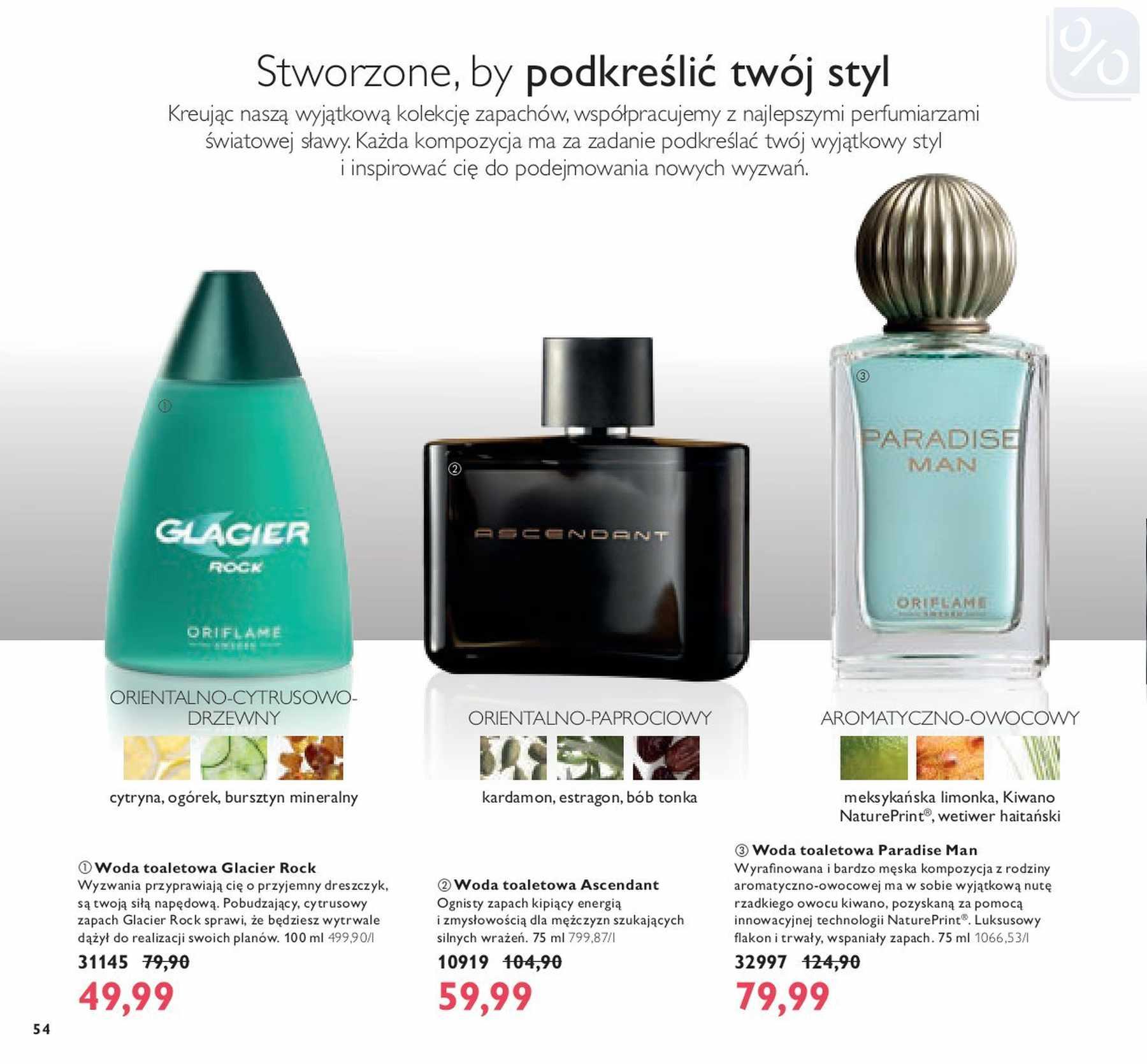 Gazetka promocyjna Oriflame str. 54