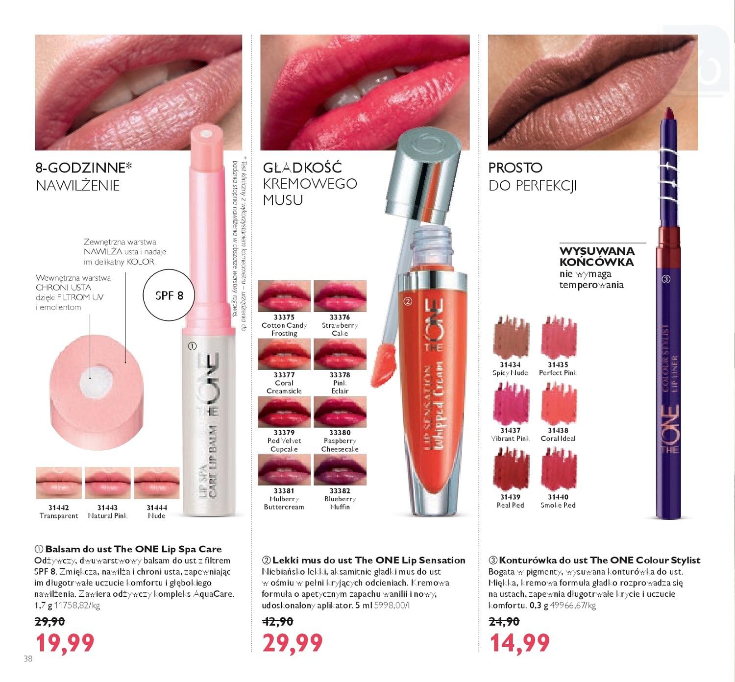Gazetka promocyjna Oriflame str. 38