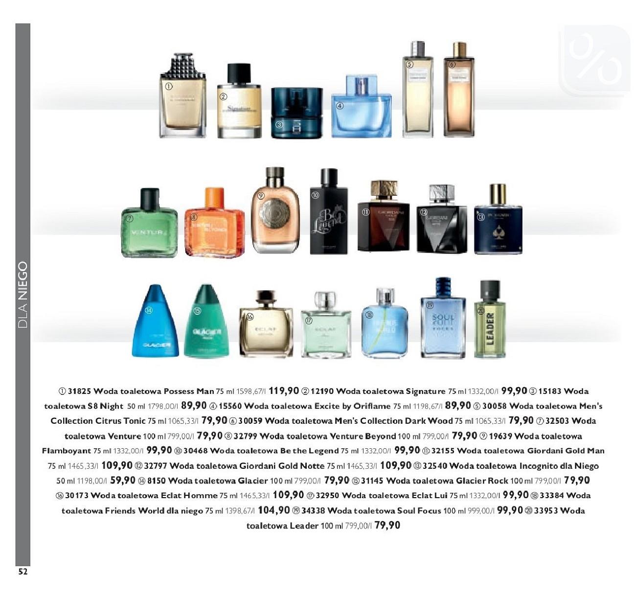 Gazetka promocyjna Oriflame str. 52