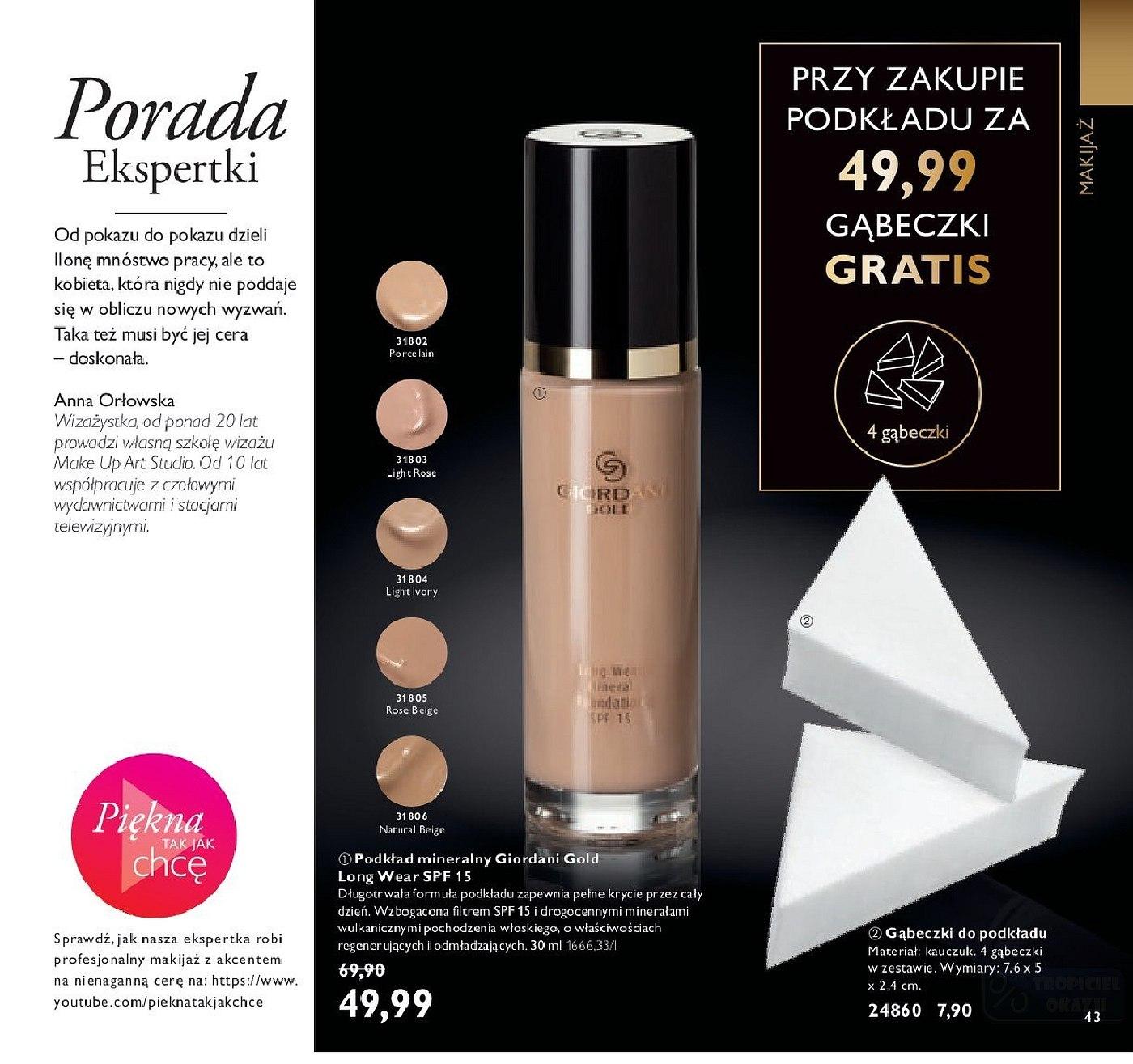 Gazetka promocyjna Oriflame str. 43