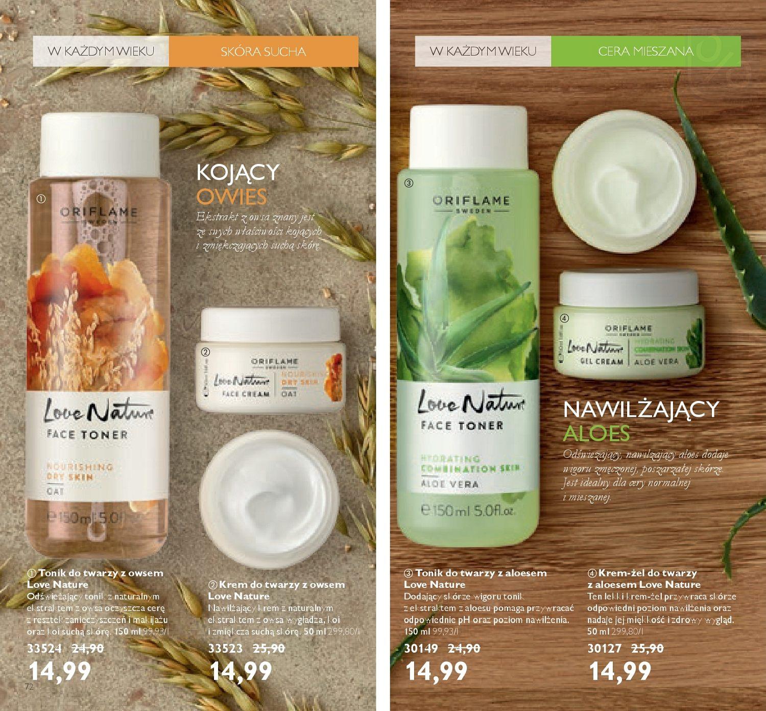 Gazetka promocyjna Oriflame str. 72