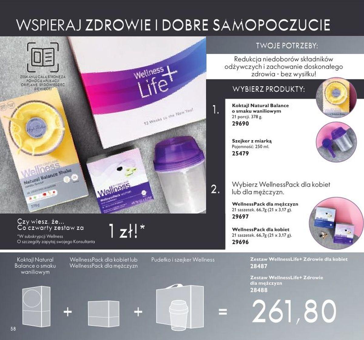 Gazetka promocyjna Oriflame str. 58