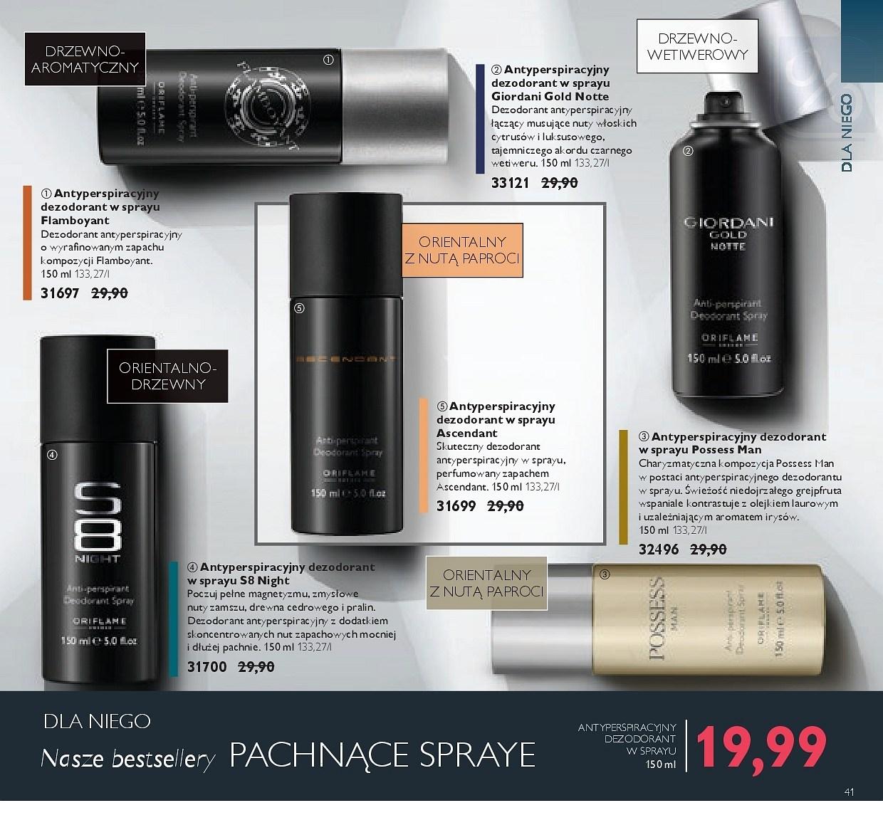 Gazetka promocyjna Oriflame str. 41