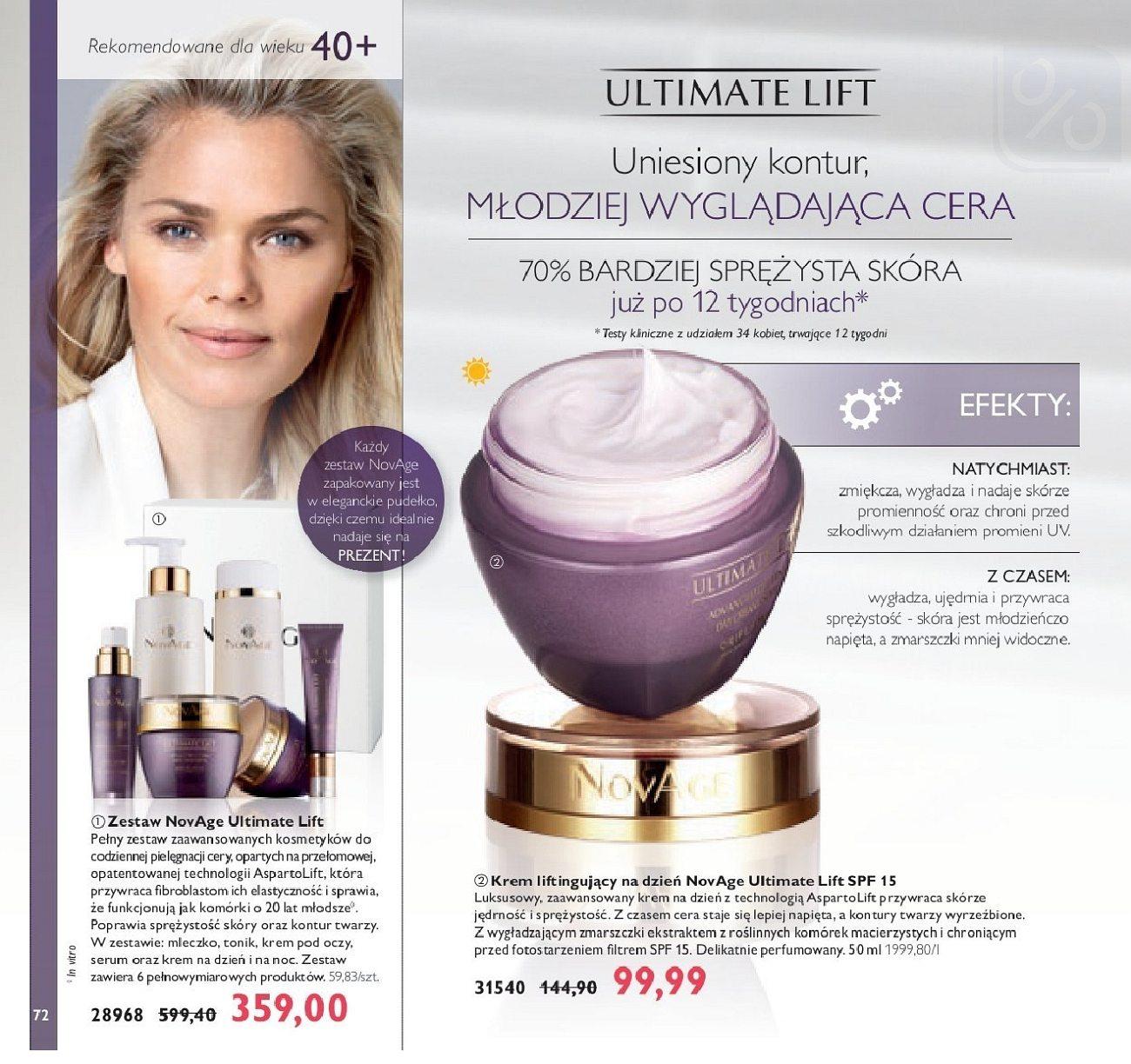 Gazetka promocyjna Oriflame str. 72