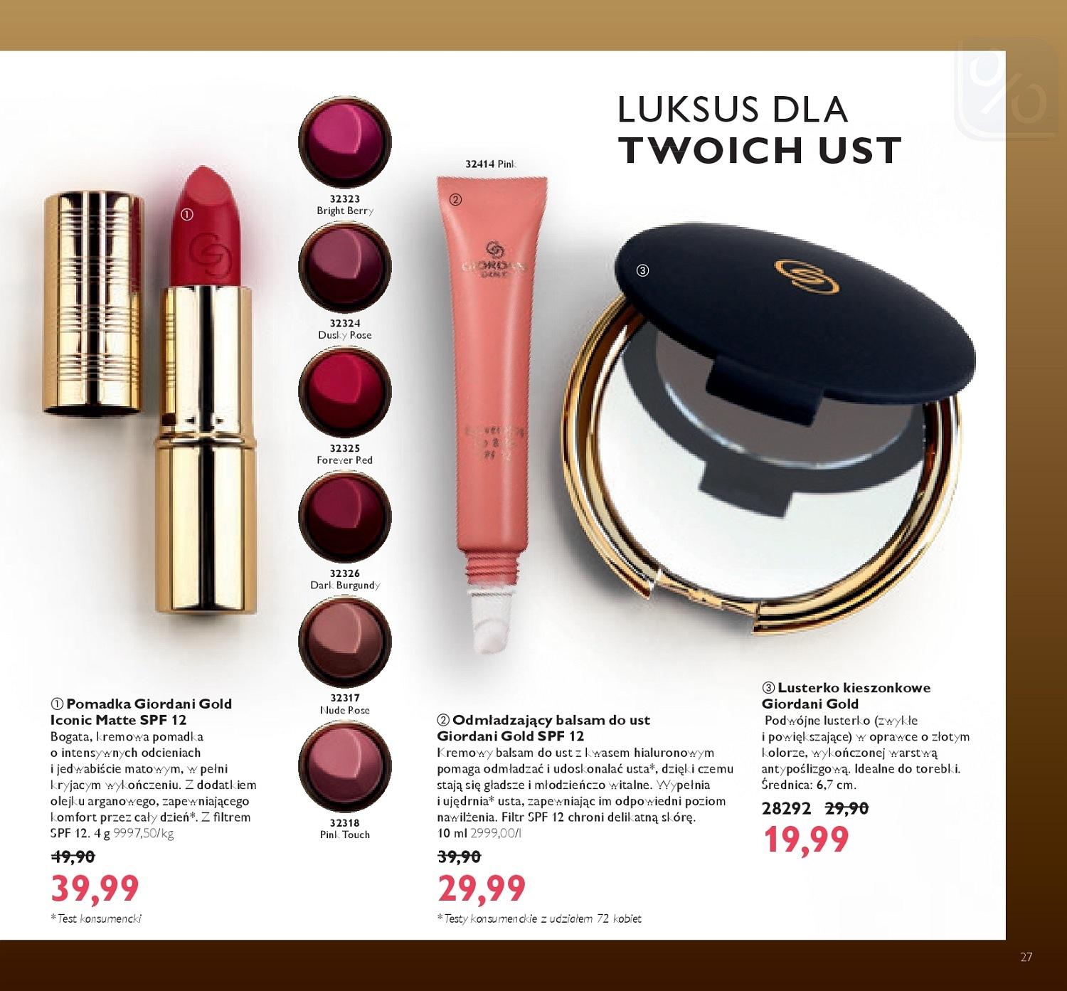 Gazetka promocyjna Oriflame str. 27