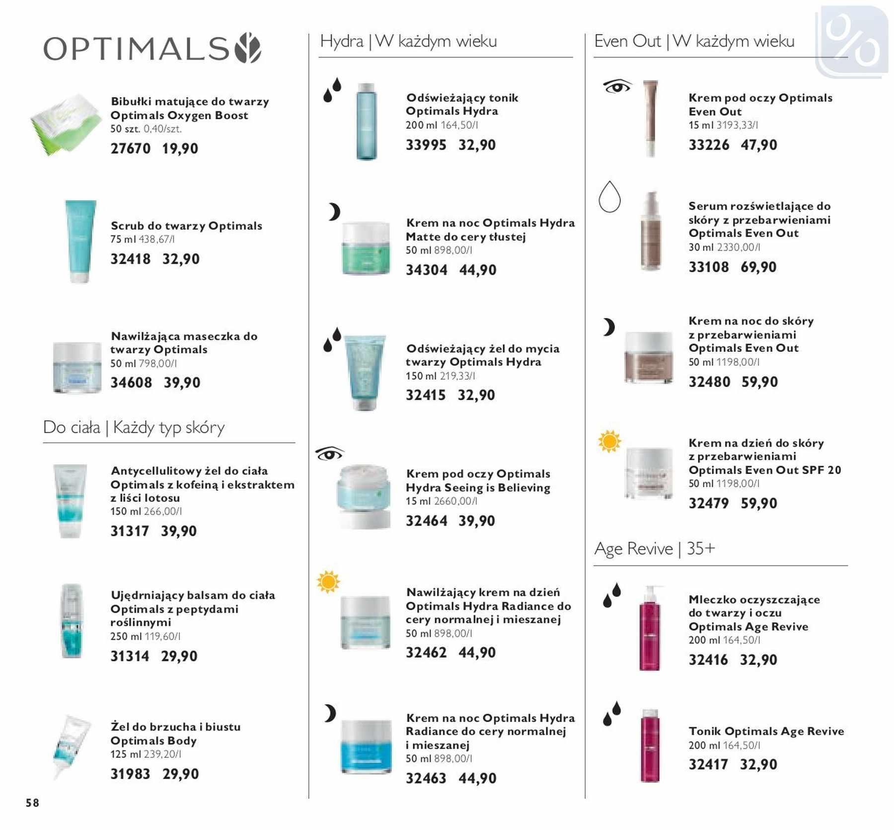 Gazetka promocyjna Oriflame str. 58