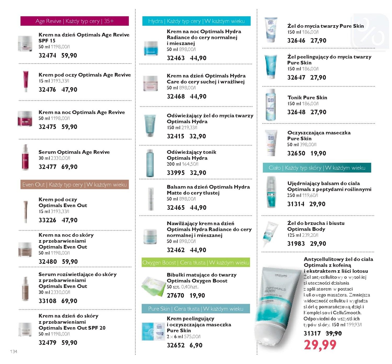 Gazetka promocyjna Oriflame str. 134