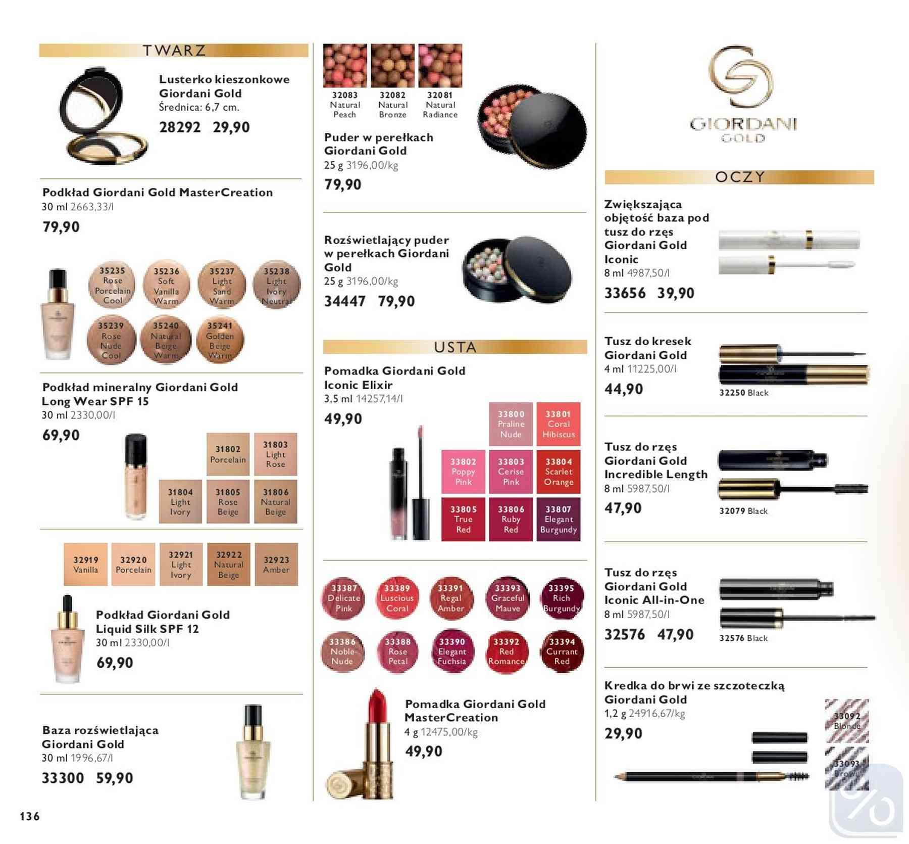 Gazetka promocyjna Oriflame str. 66