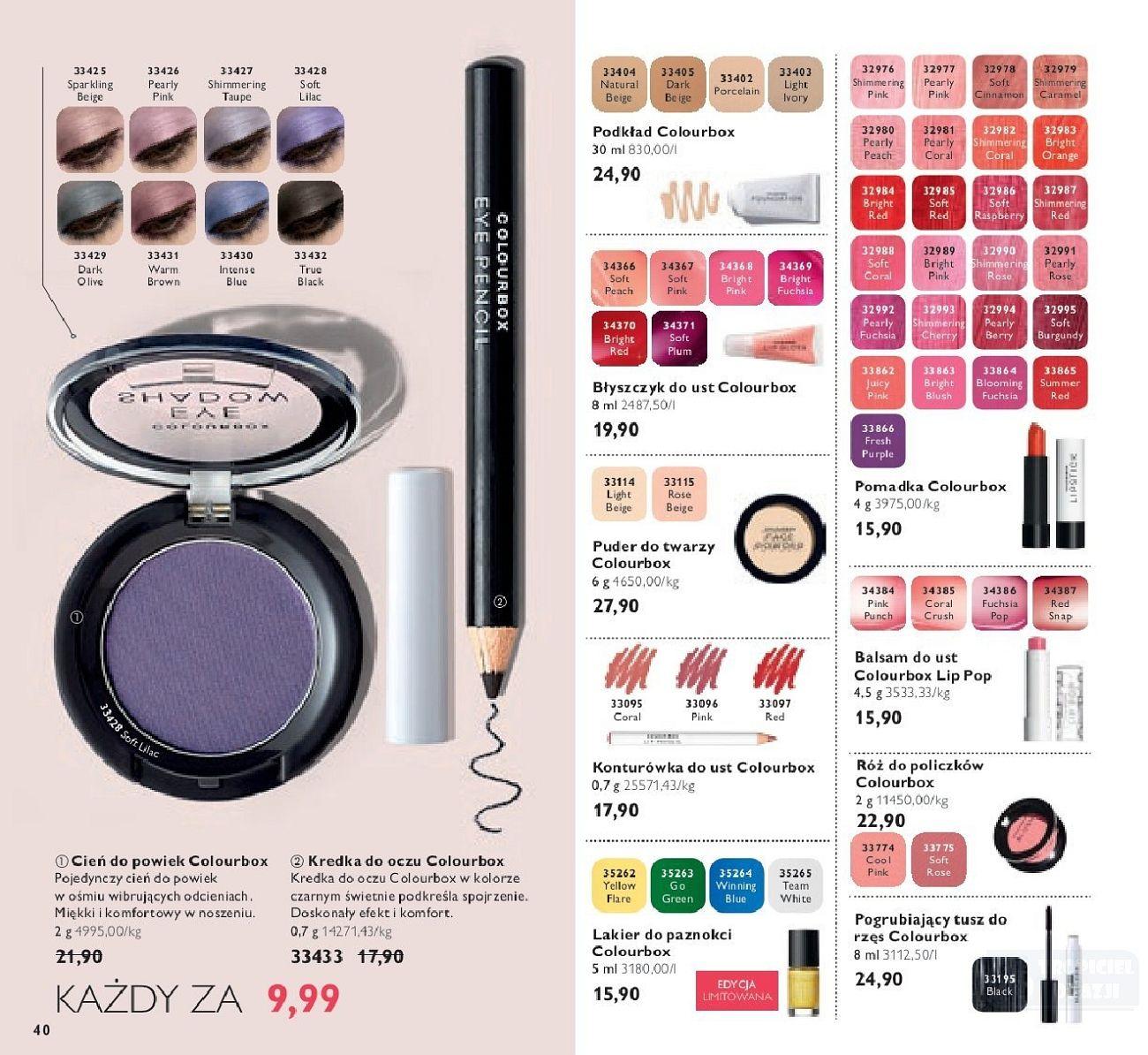 Gazetka promocyjna Oriflame str. 40