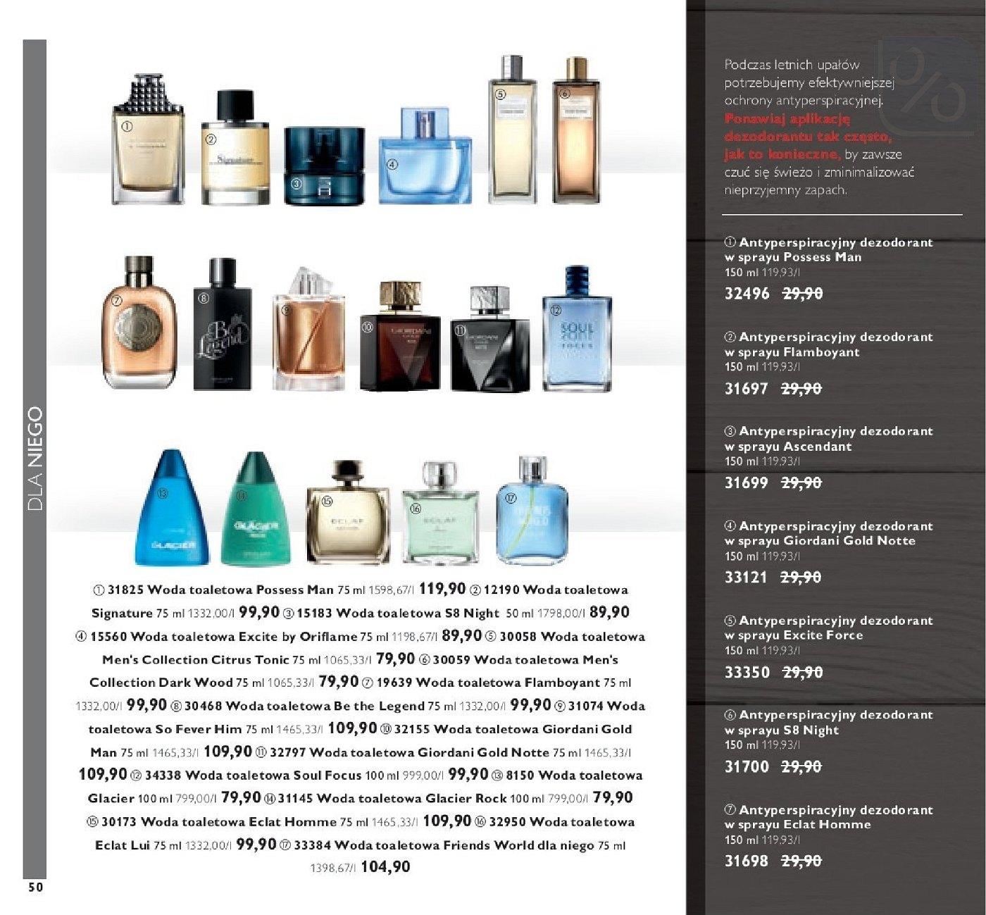 Gazetka promocyjna Oriflame str. 50