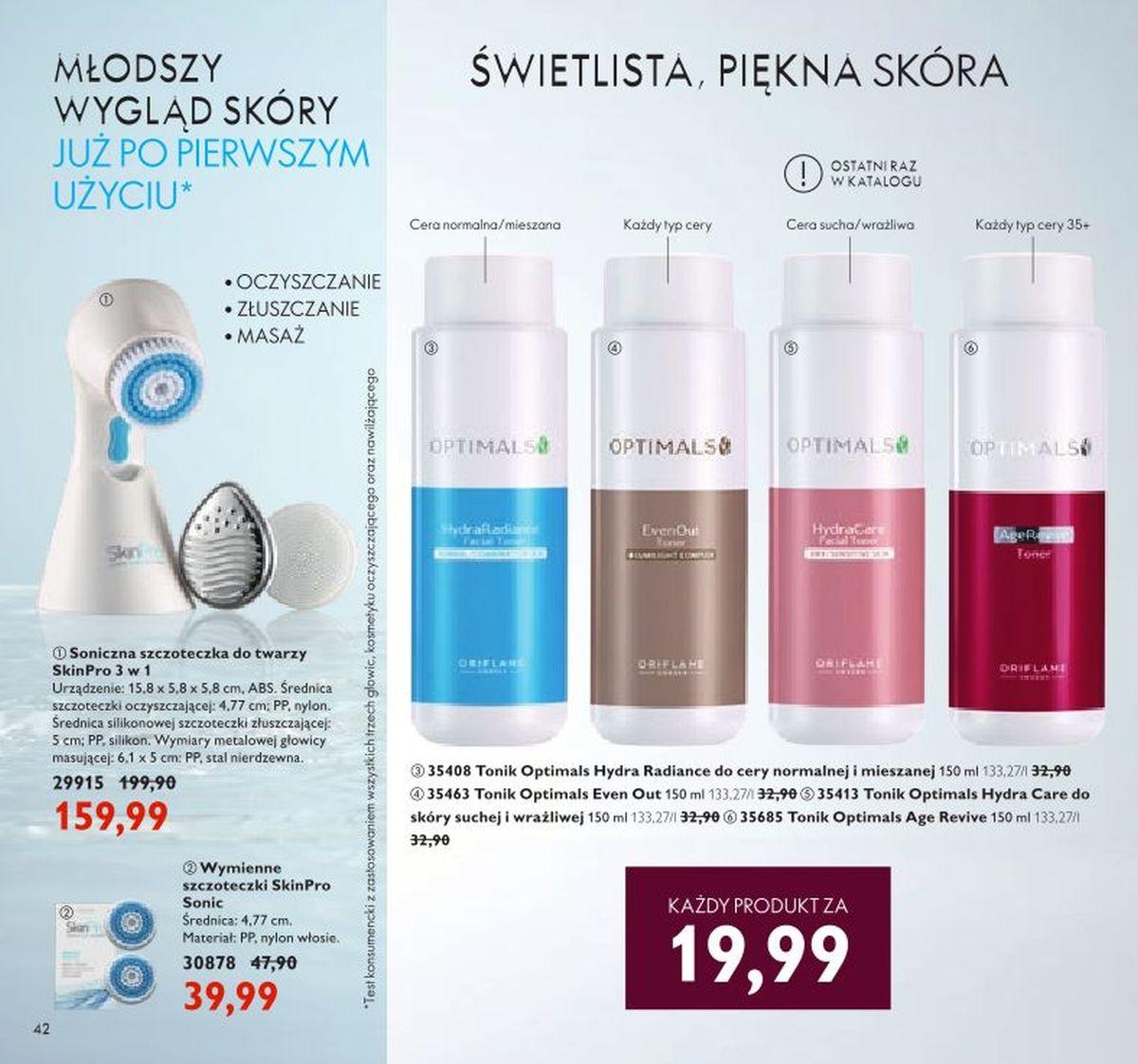 Gazetka promocyjna Oriflame str. 42